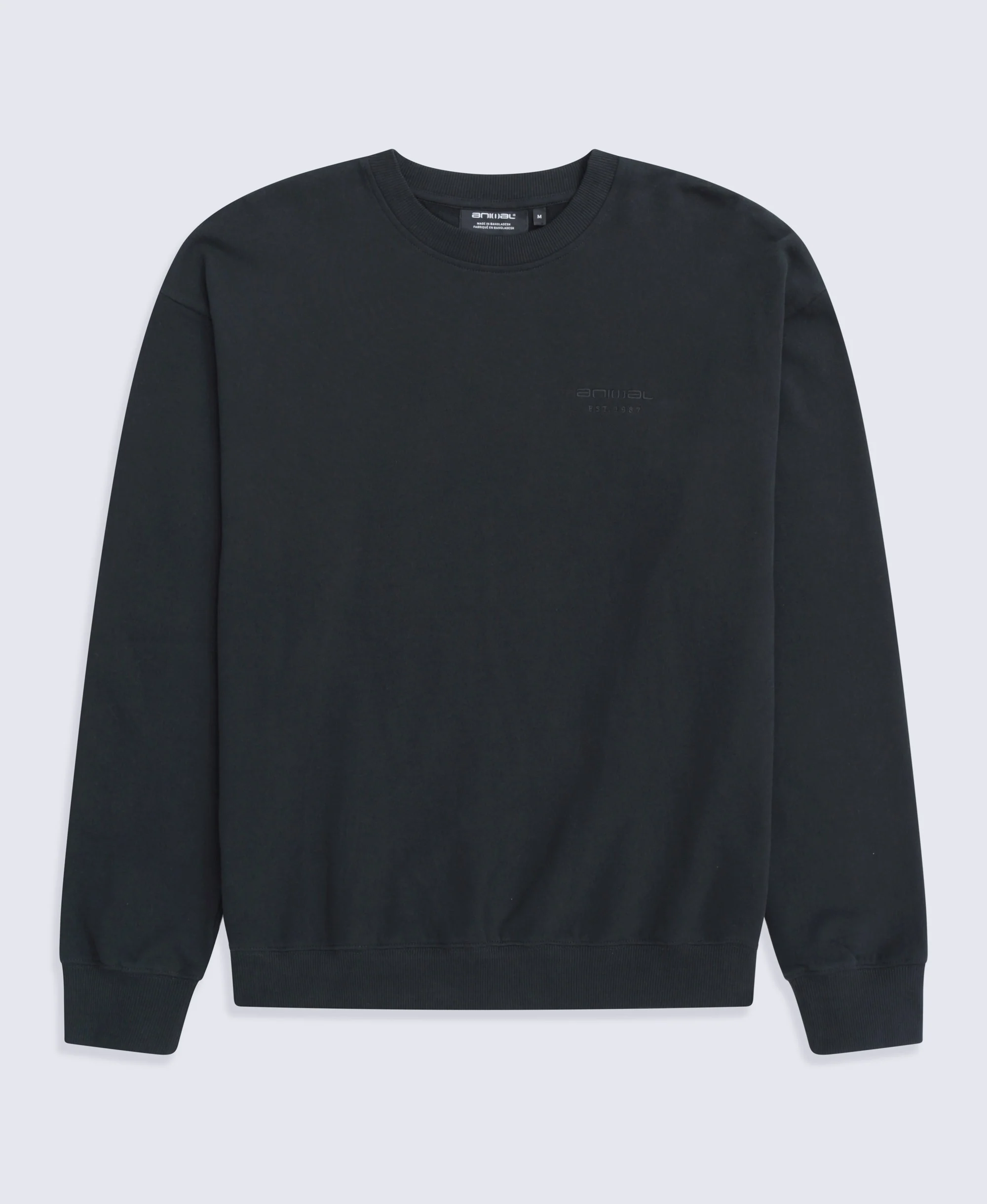 Jonah Mens Sweatshirt - Black - Image 5