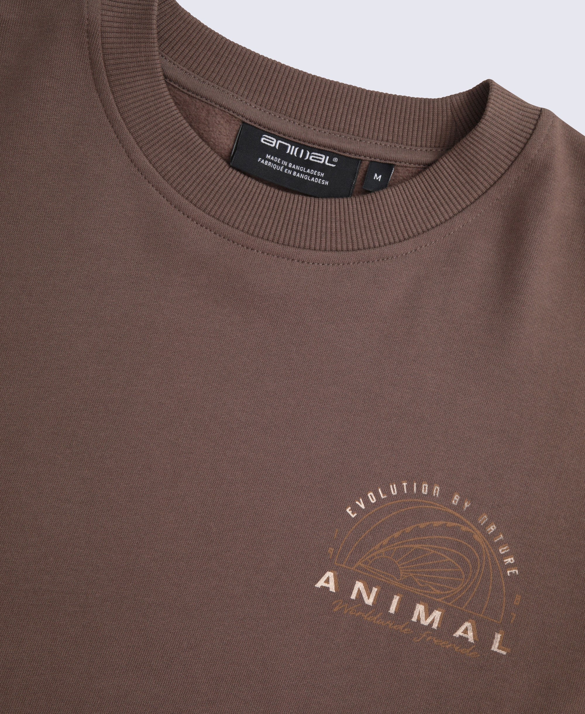Jonah Mens Sweatshirt - Brown - Image 8