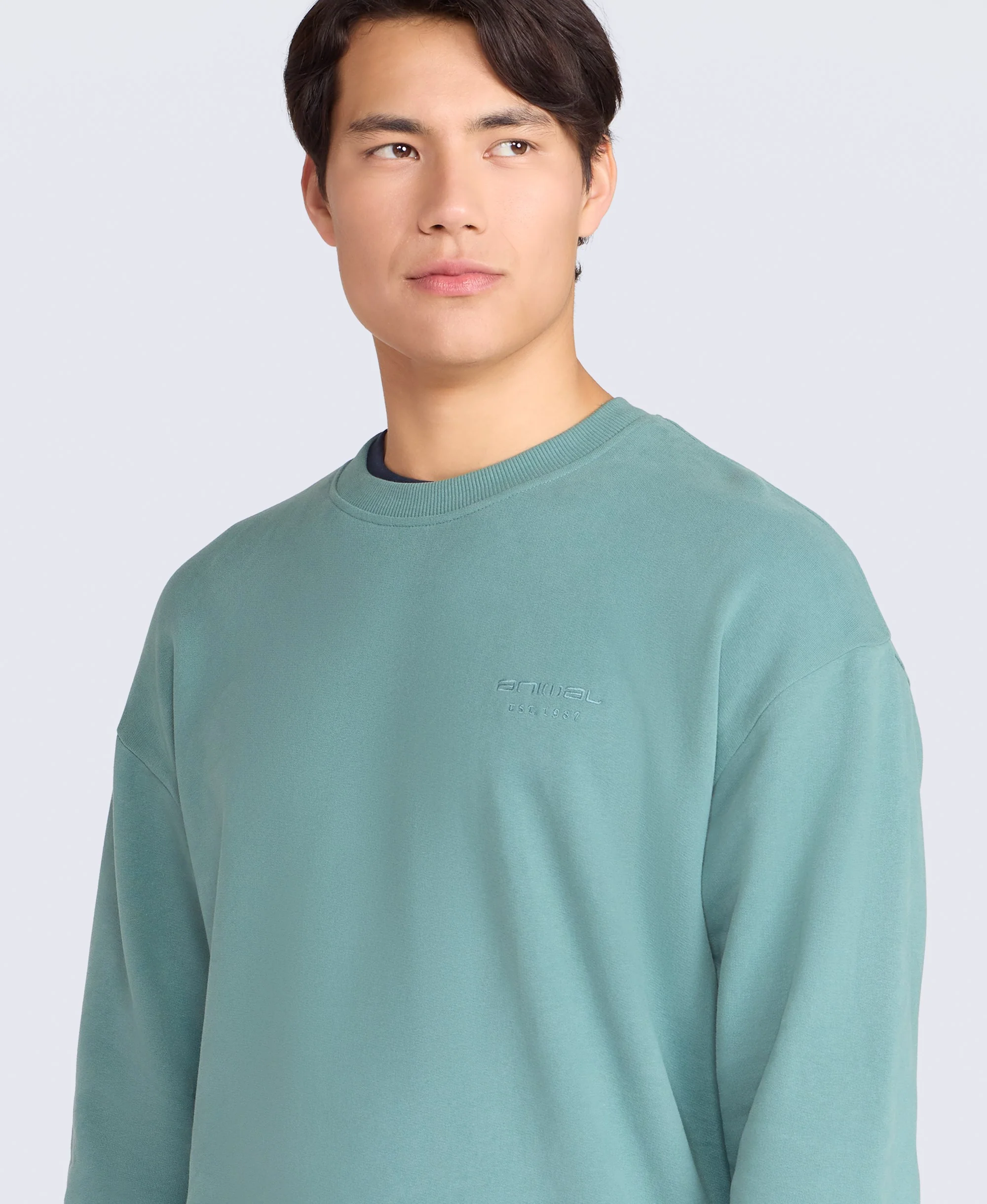 Jonah Mens Sweatshirt - Green - Image 3