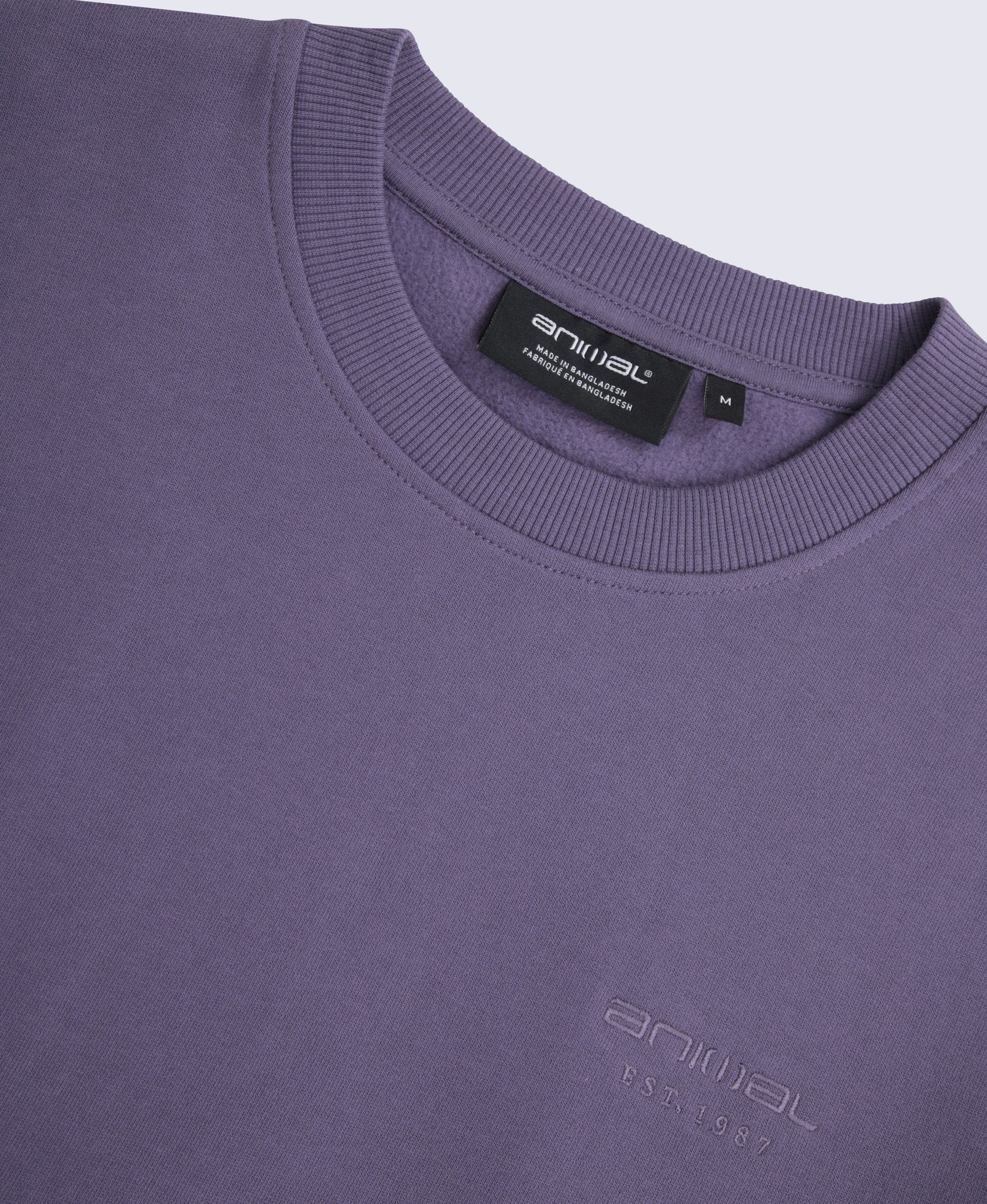 Jonah Mens Sweatshirt - Purple - Image 7