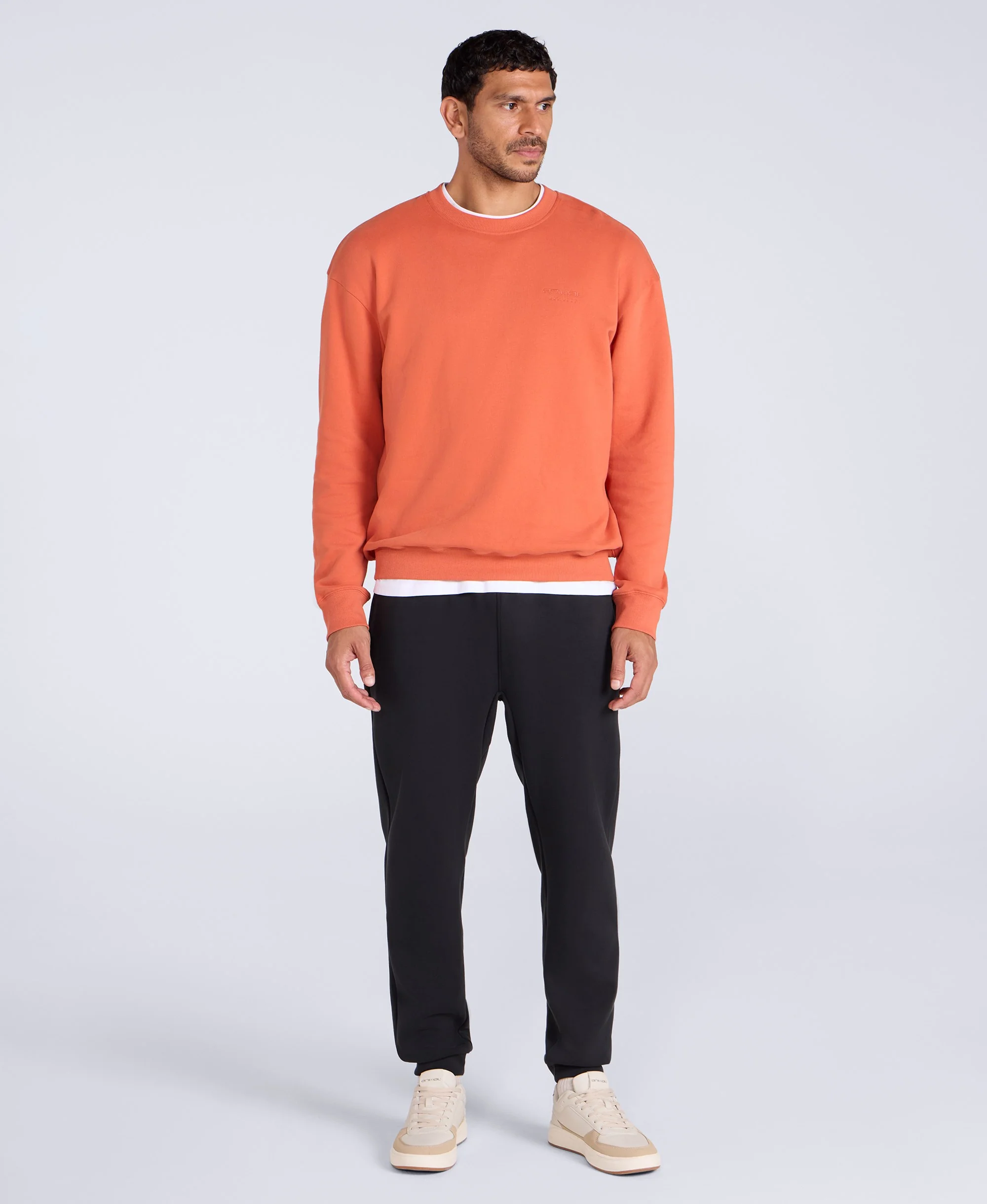 Jonah Mens Sweatshirt - Rust - Image 2