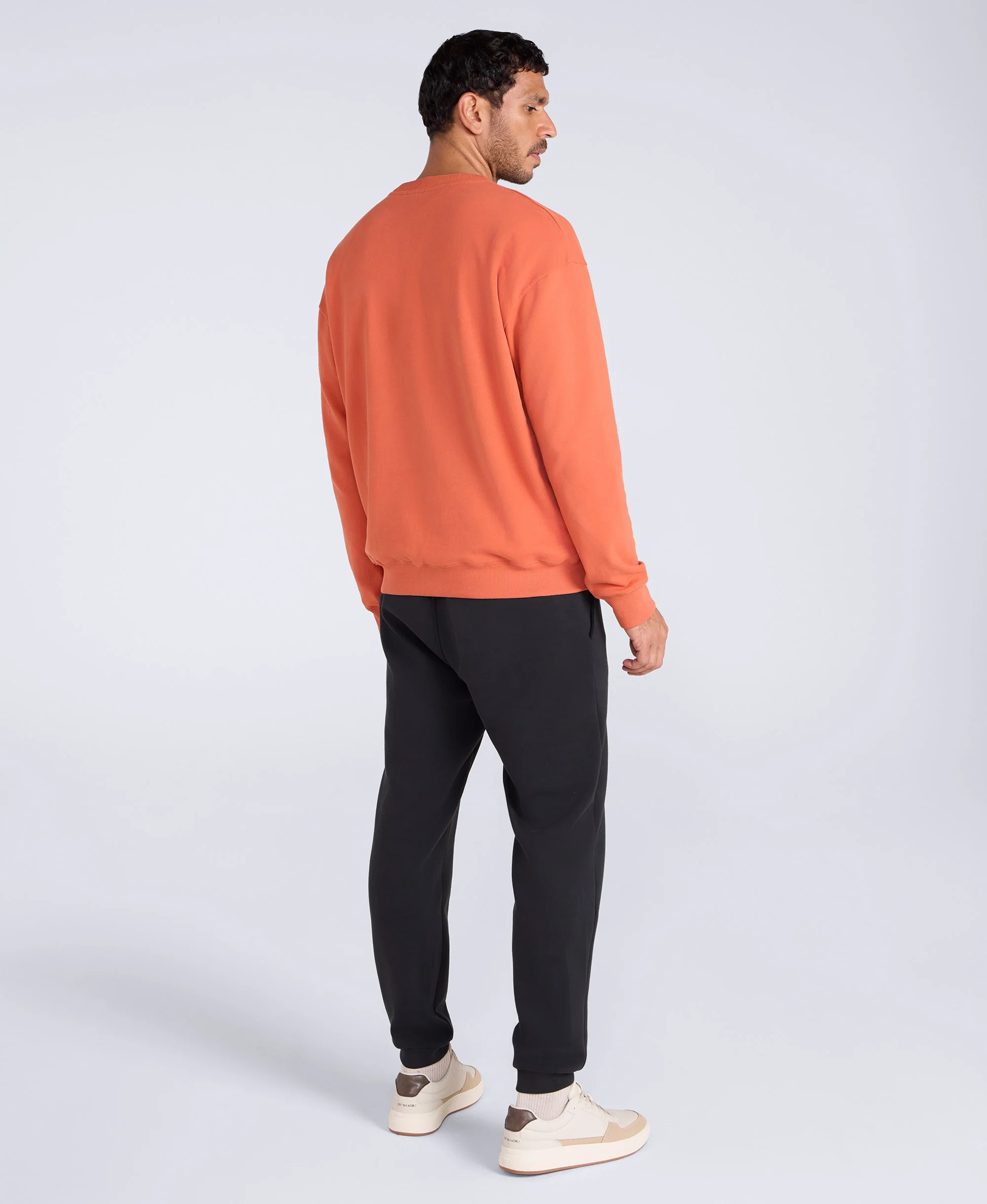 Jonah Mens Sweatshirt - Rust - Image 5