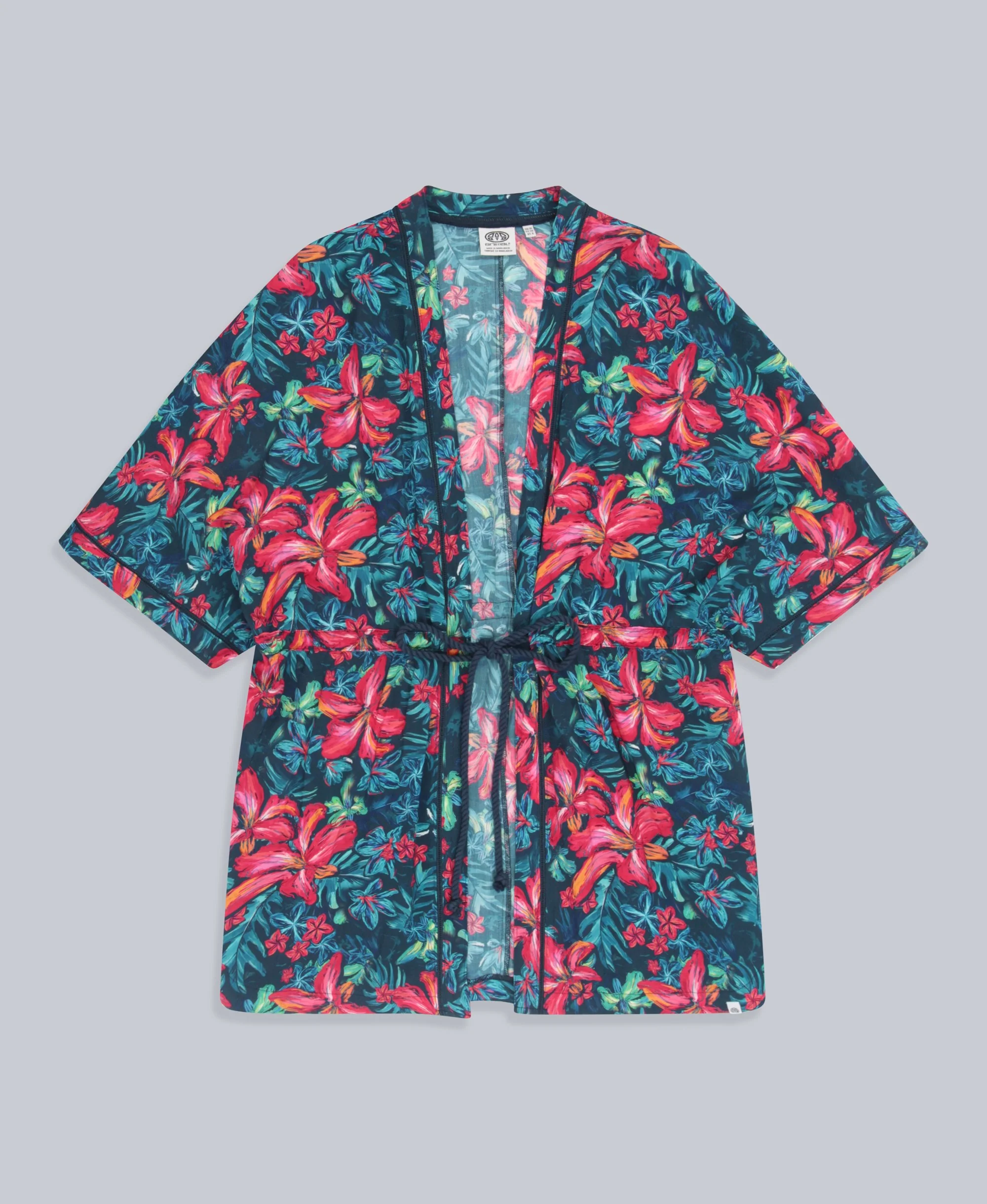 Kym Womens EcoVero Kimono Top - Red - Image 6