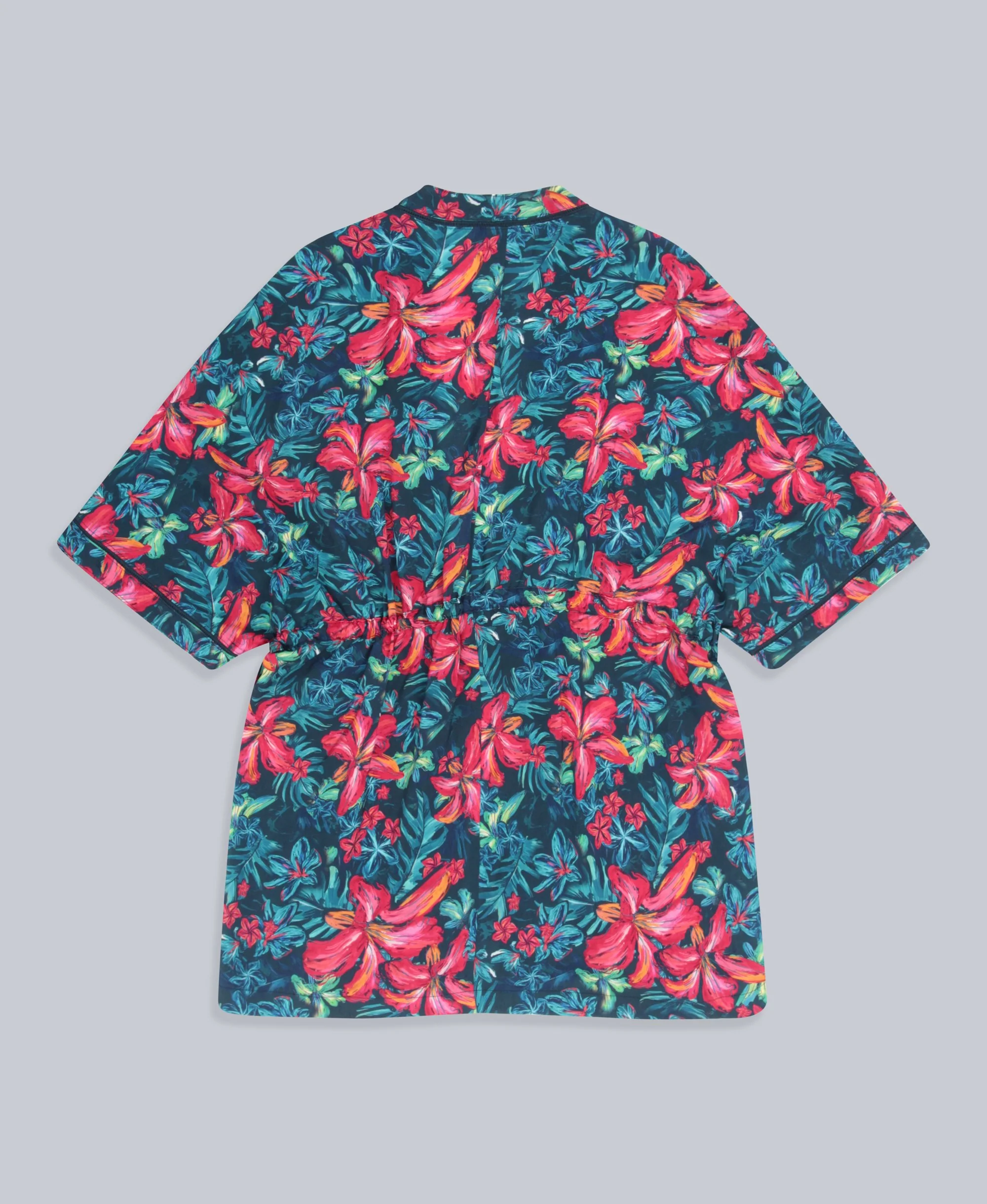 Kym Womens EcoVero Kimono Top - Red - Image 7