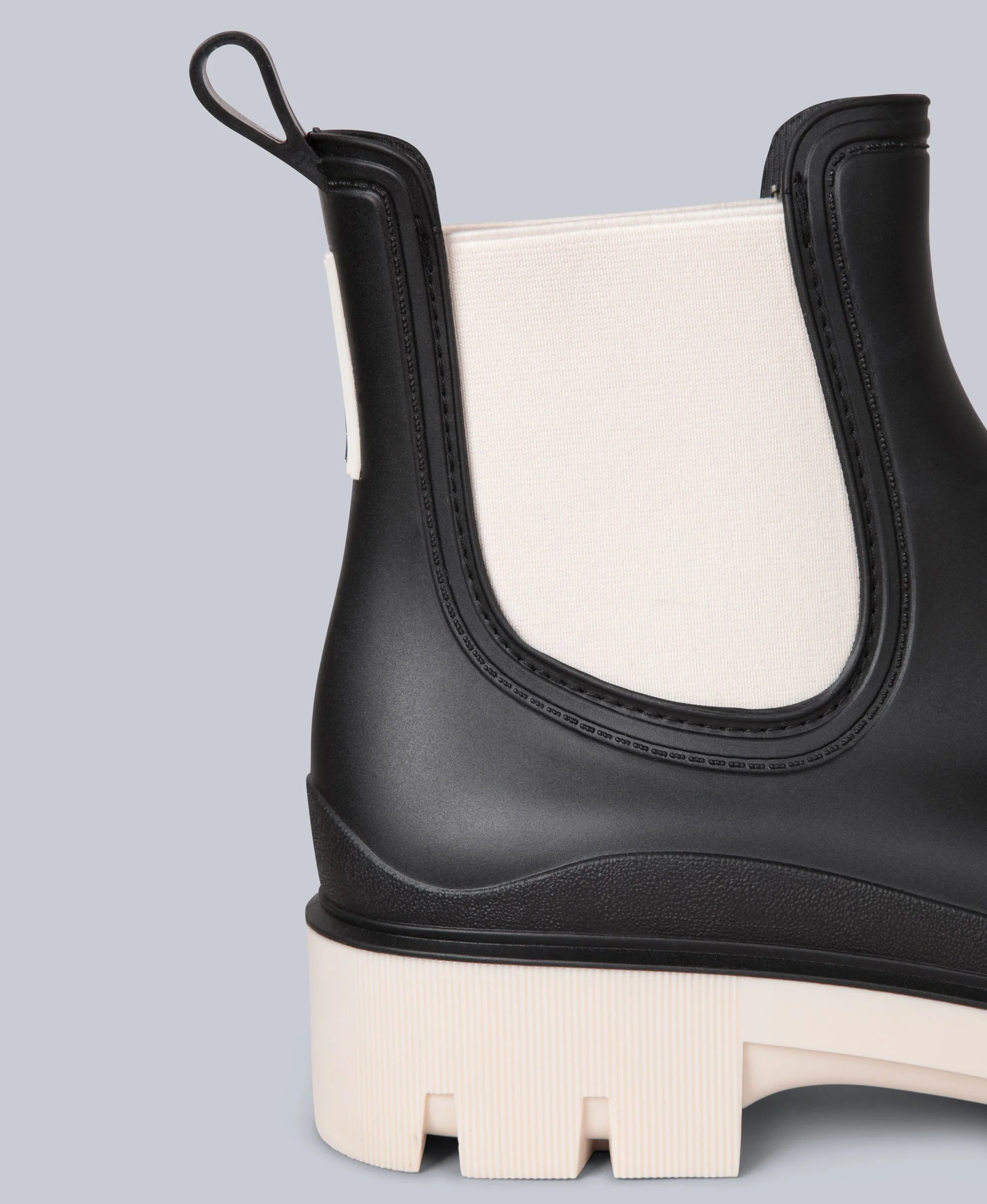 Leah Womens Wellies - Monochrome - Image 5