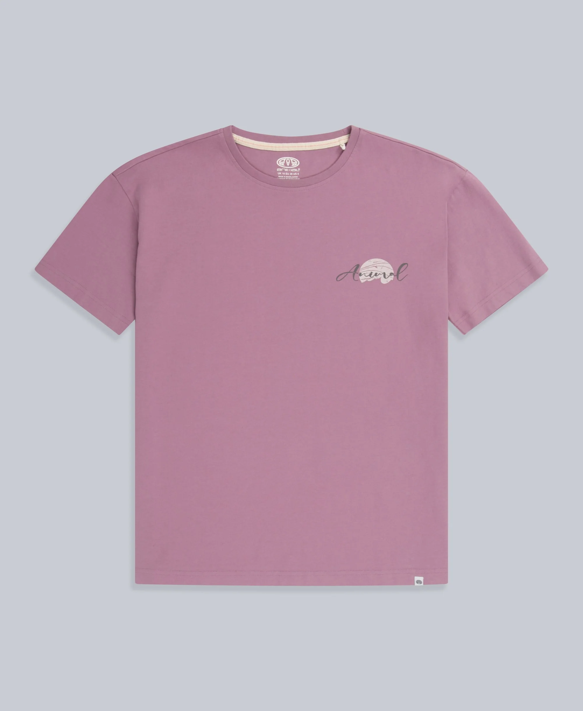 Leena Womens Boxy T-Shirt - Grape - Image 4
