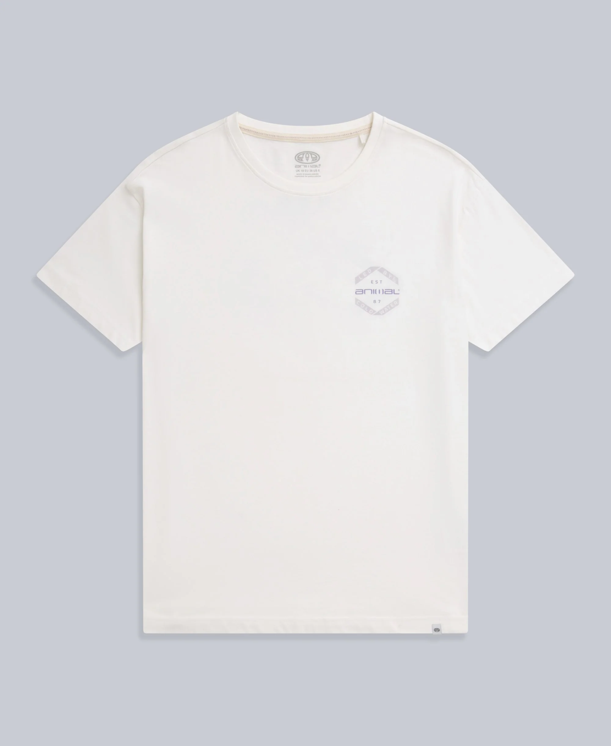 Leena Womens Graphic T-Shirt - White - Image 6