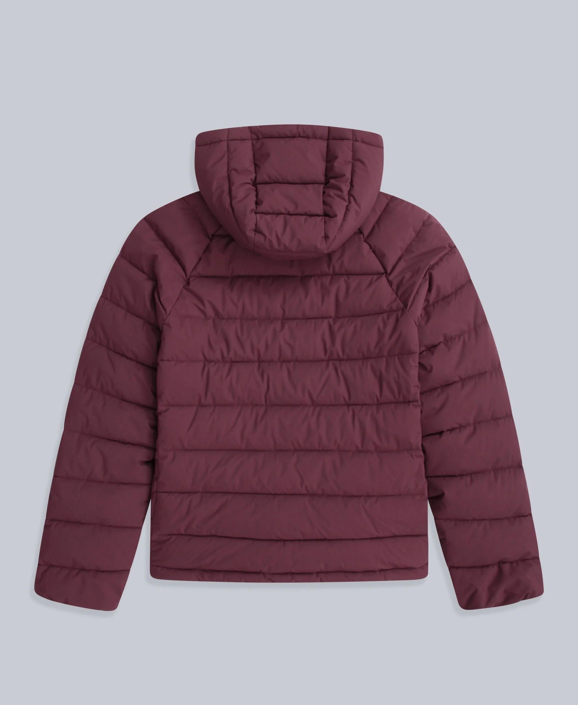 Light Cloud Cosi Hooded Womens Padded Jacket - Burgundy - Image 7