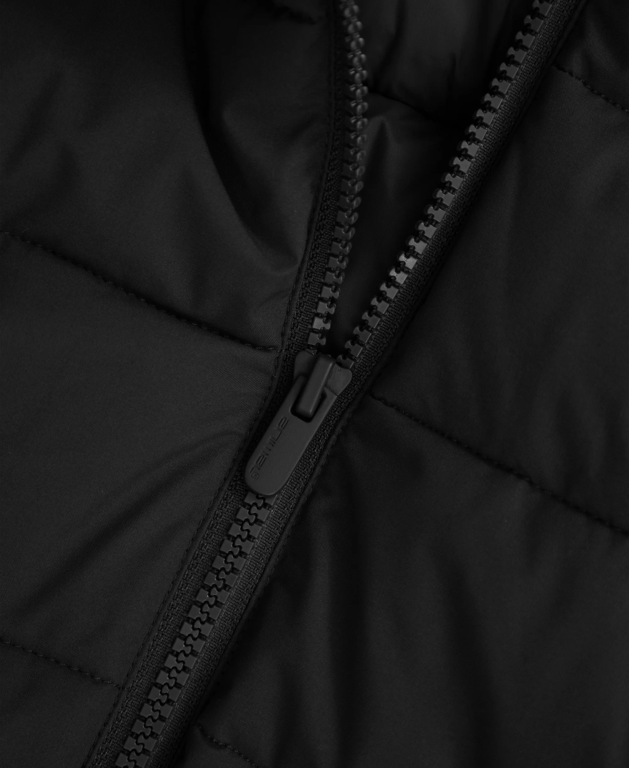 Light Cloud Cosi Hooded Womens Padded Jacket - Jet Black - Image 9