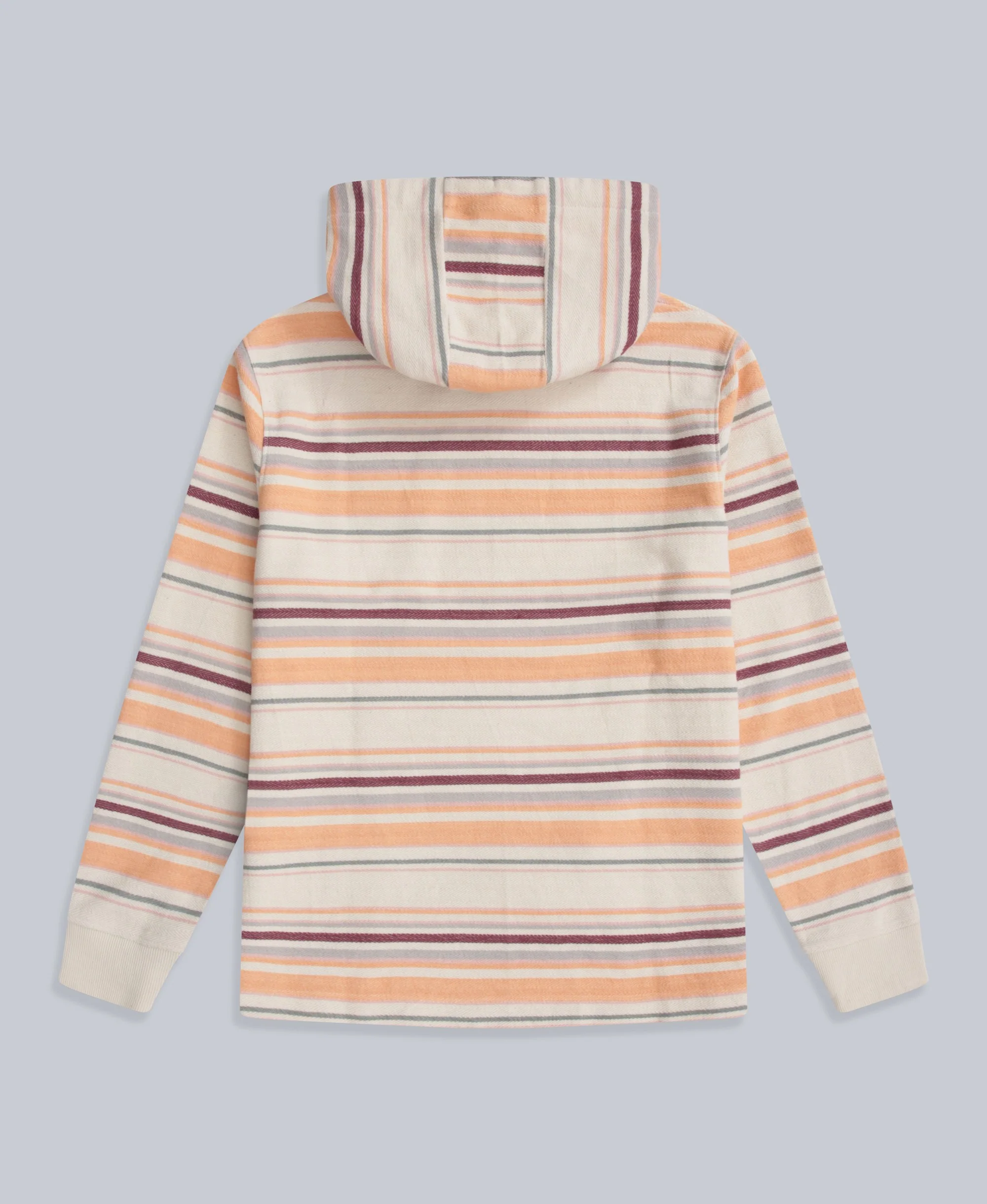 Lila Womens Beach Hoodie - Coral - Image 5