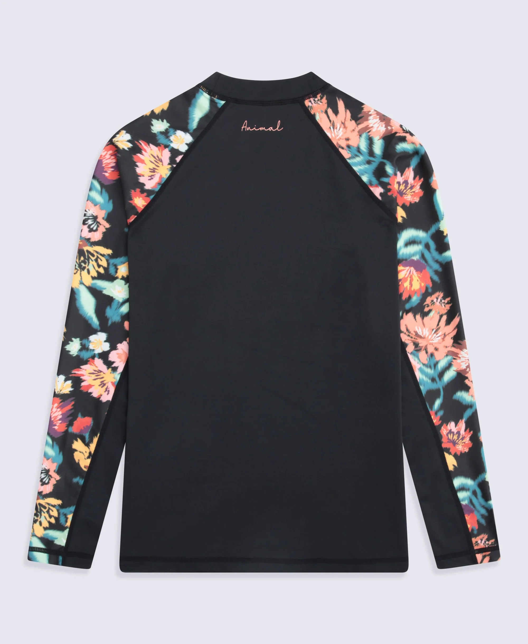 Lillie Womens Printed Panel Rash Vest - Mixed - Image 7