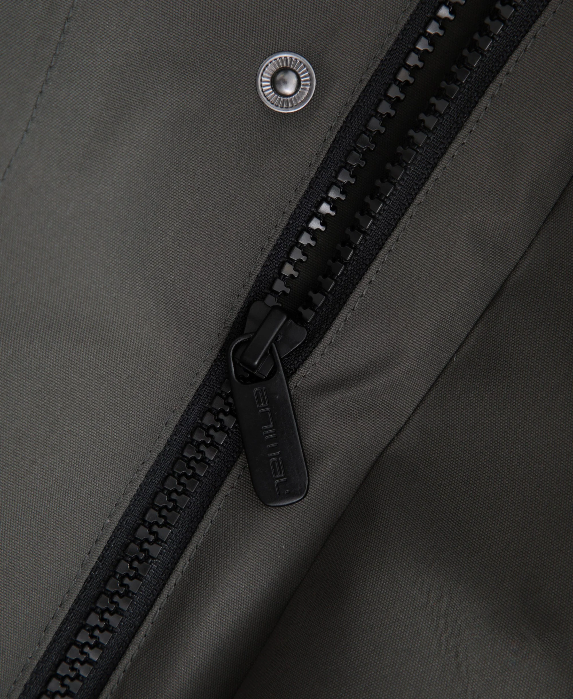Lisbon Mens Waterproof Parka - Dark Khaki - Image 8