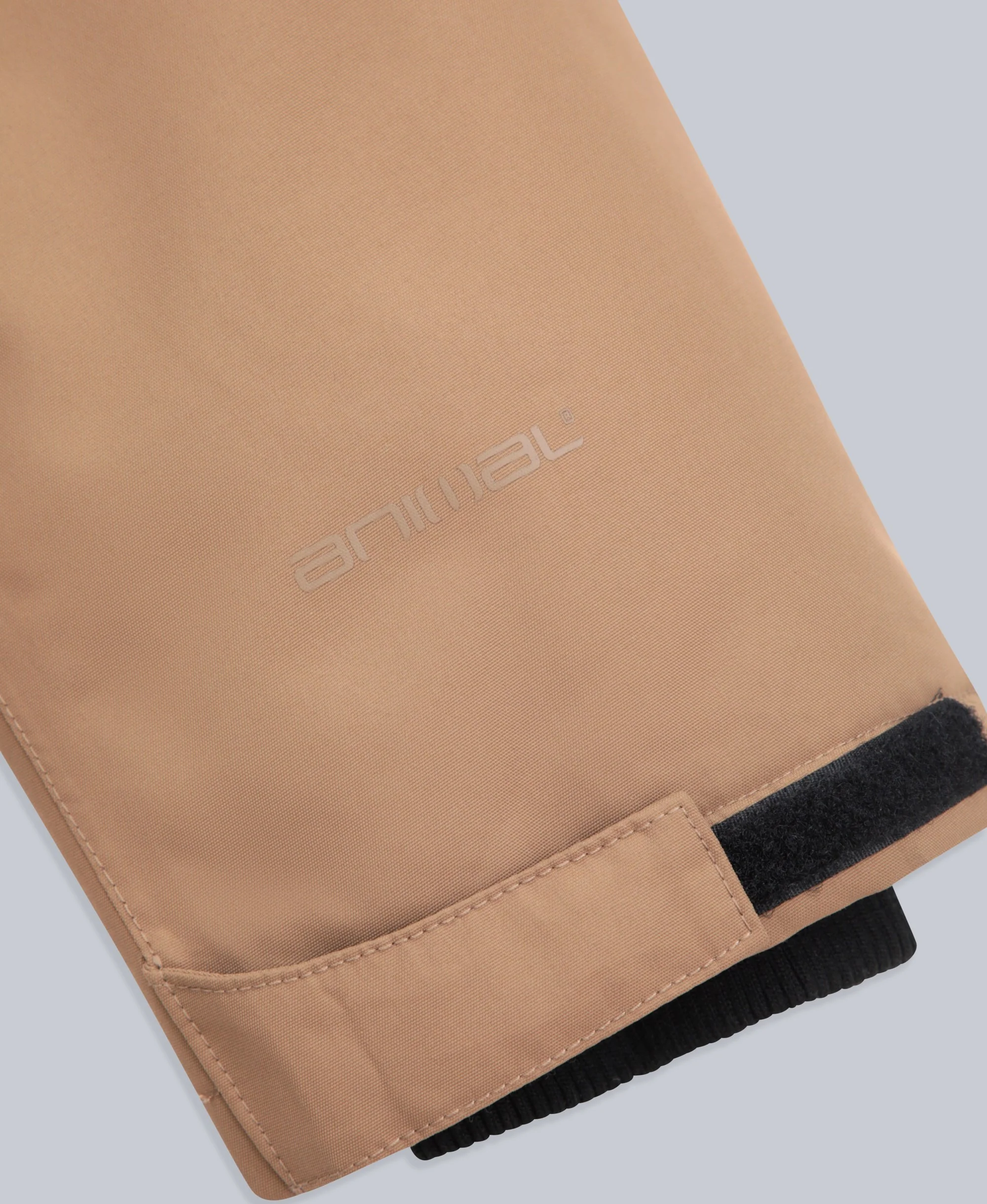 Lisbon Mens Waterproof Parka - Tan - Image 10