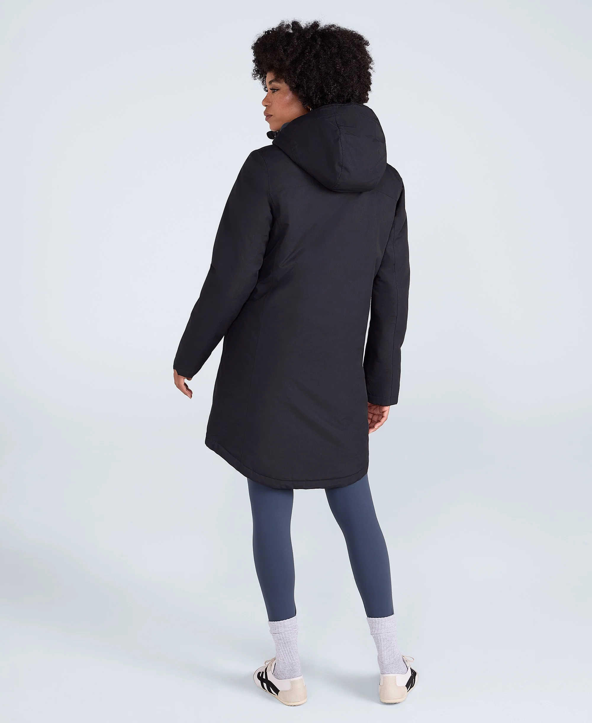 Lisbon Womens Waterproof Parka - Black - Image 4