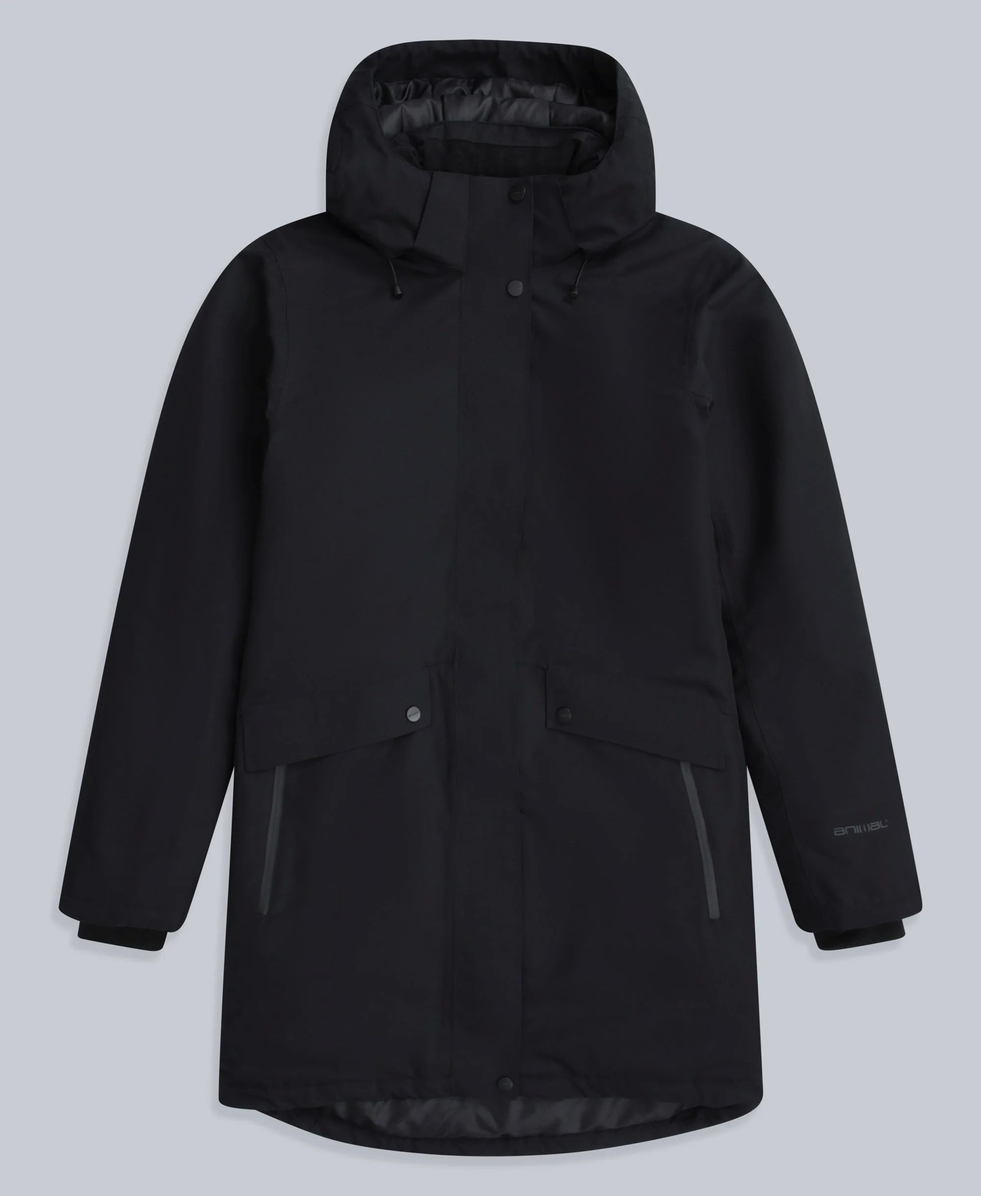 Lisbon Womens Waterproof Parka - Black - Image 5