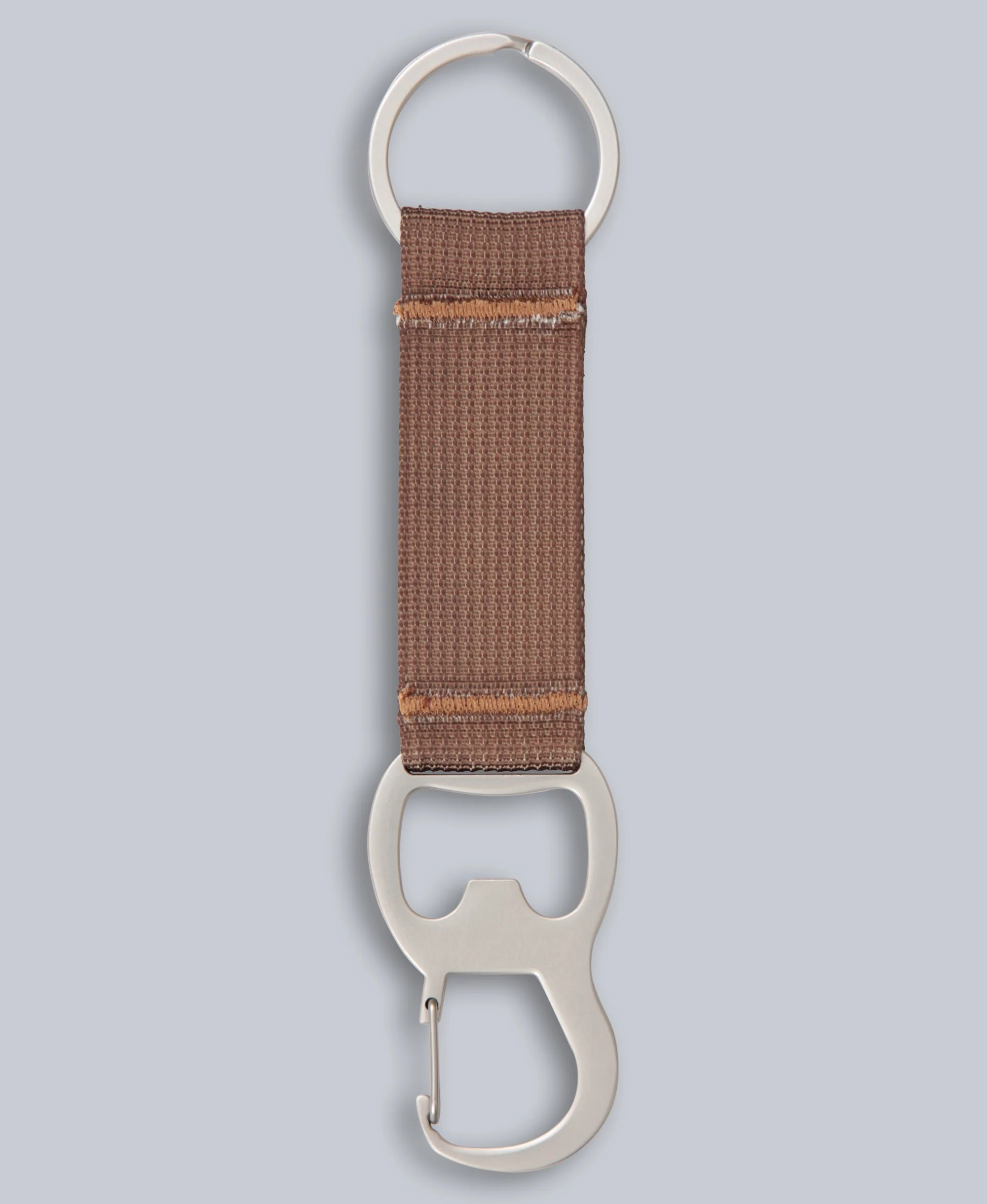Logo Keyring - Tan - Image 3