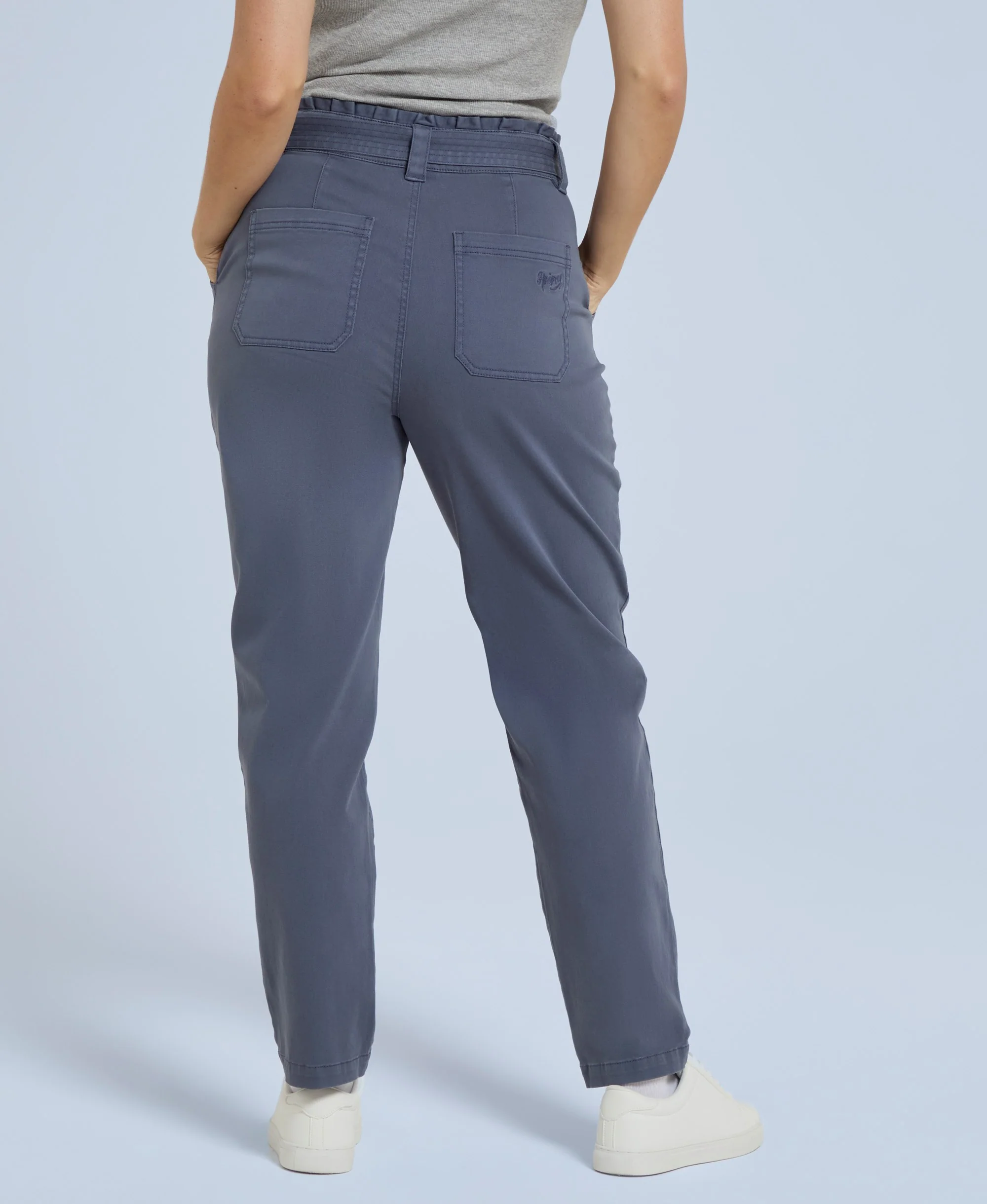 Loren Womens Trousers - Navy - Image 4