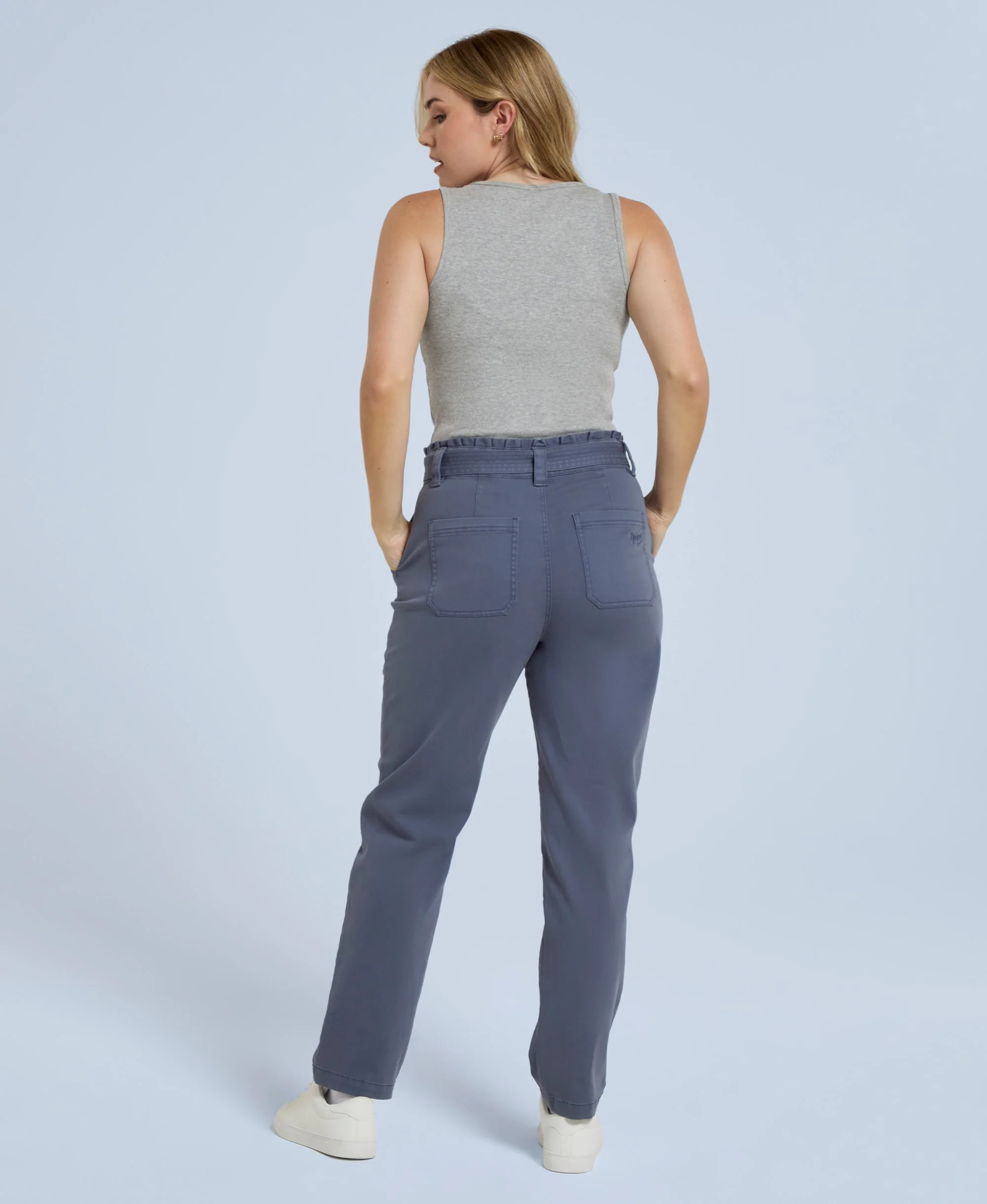Loren Womens Trousers - Navy - Image 5