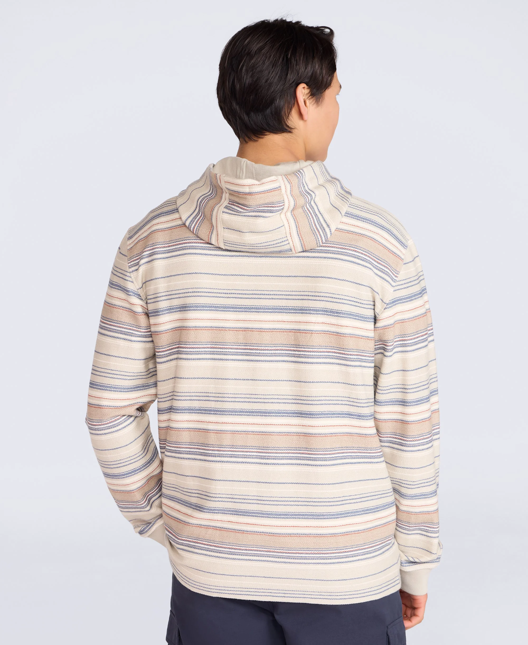 Loyal Mens Beach Hoodie - Brown - Image 4