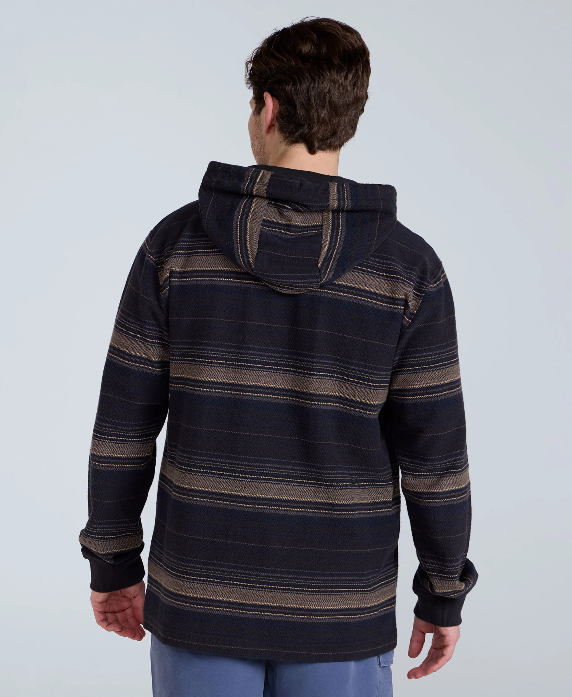 Loyal Mens Beach Hoodie - Charcoal - Image 3