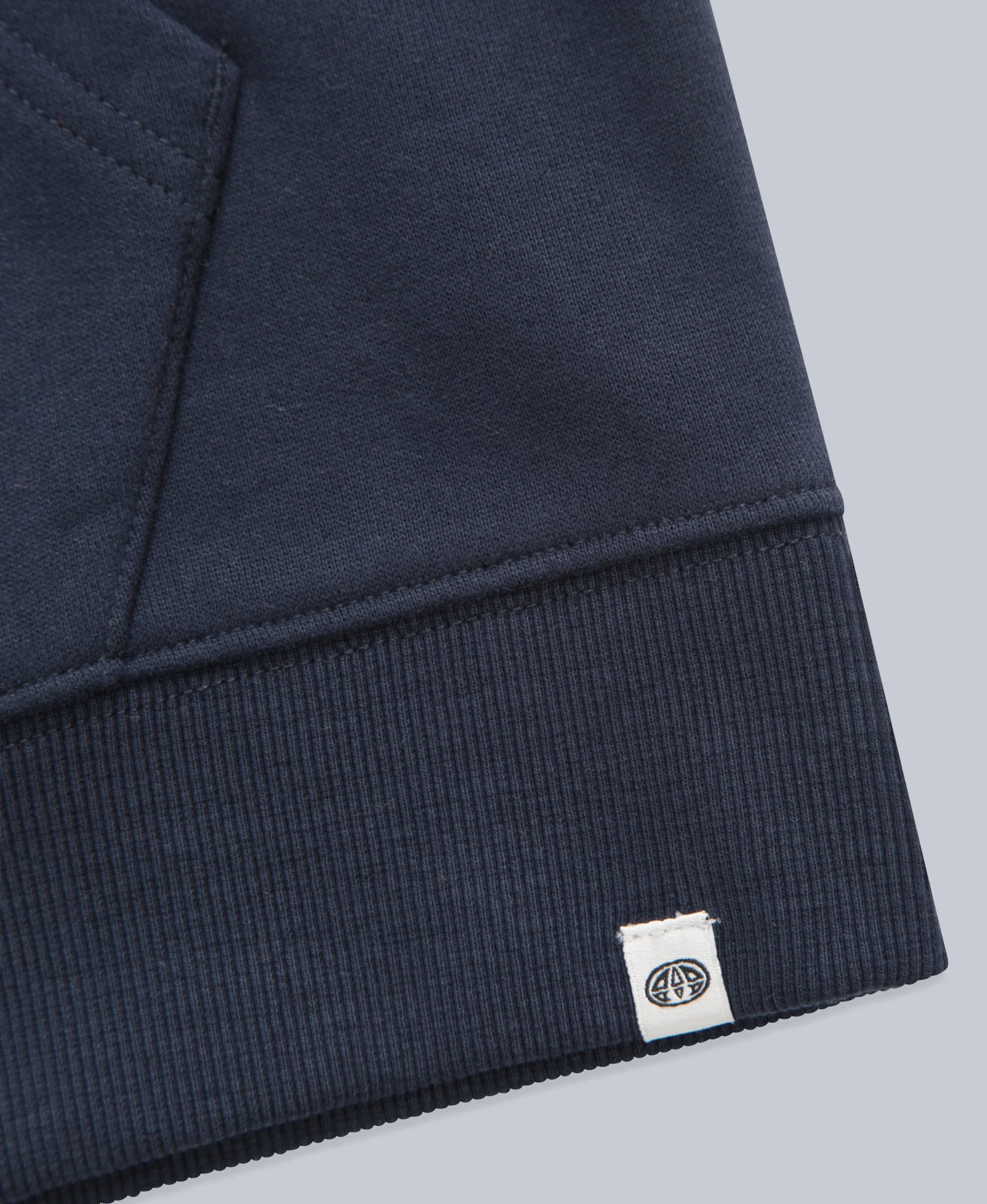 Maya Womens Full-Zip Hoodie - Navy - Image 10
