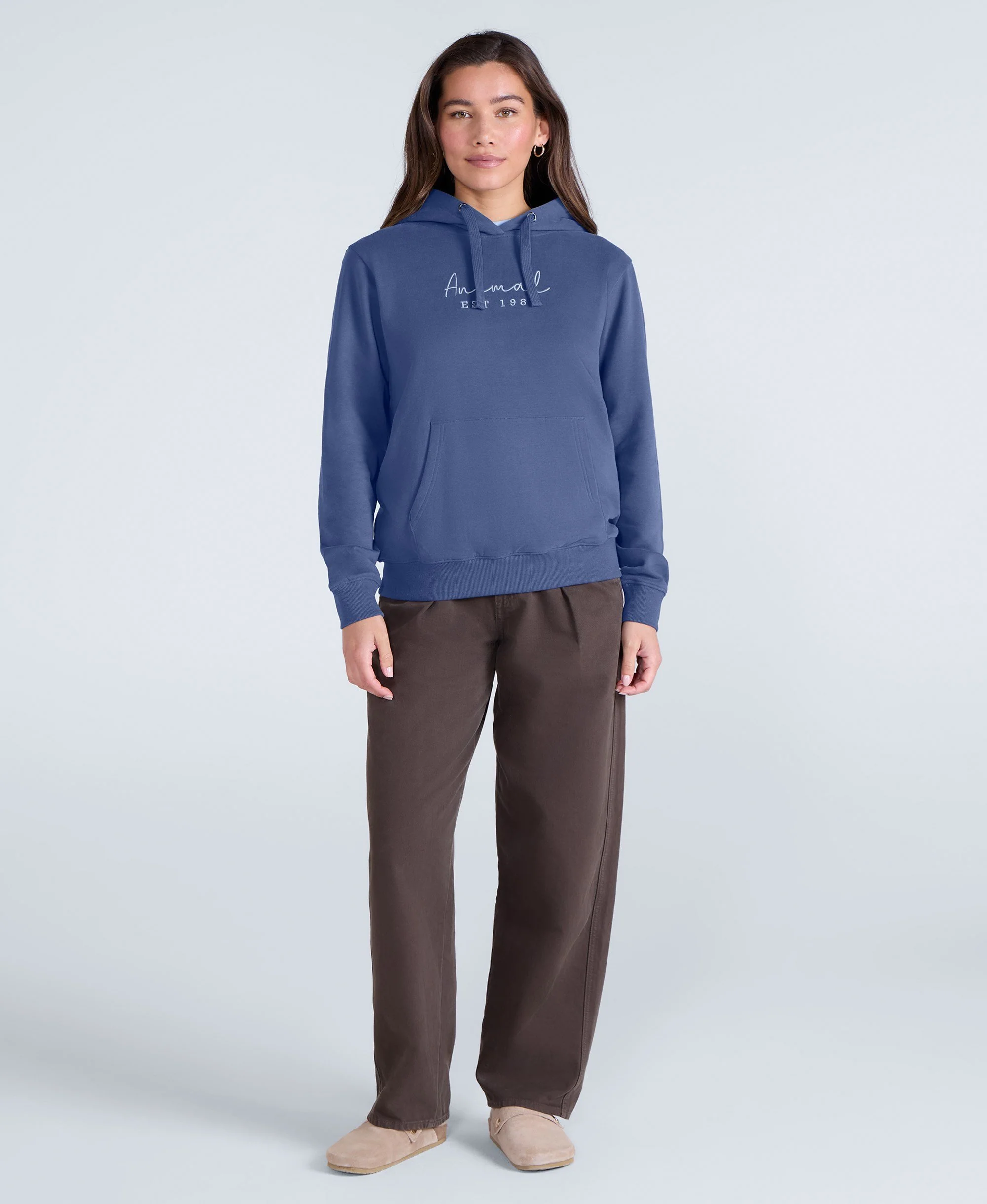 Maya Womens Hoodie - Blue - Image 2
