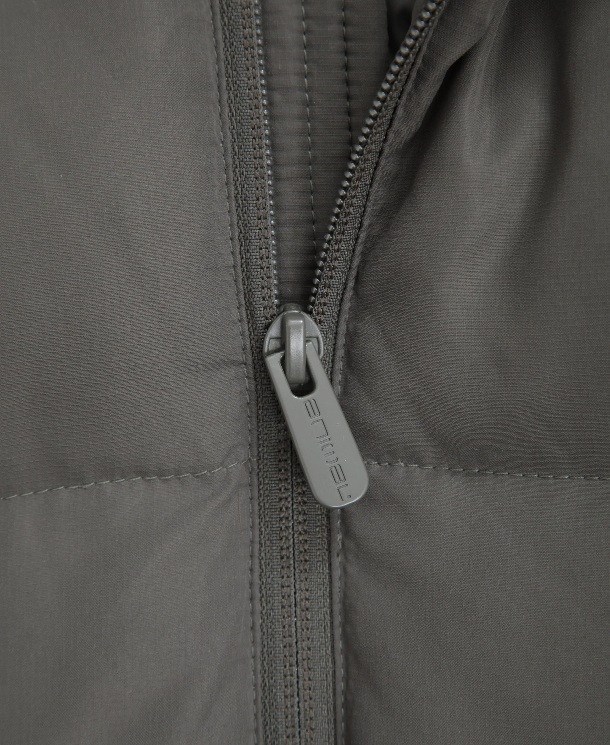 Mens Tech Down Mid Weight Jacket - Dark Khaki - Image 8