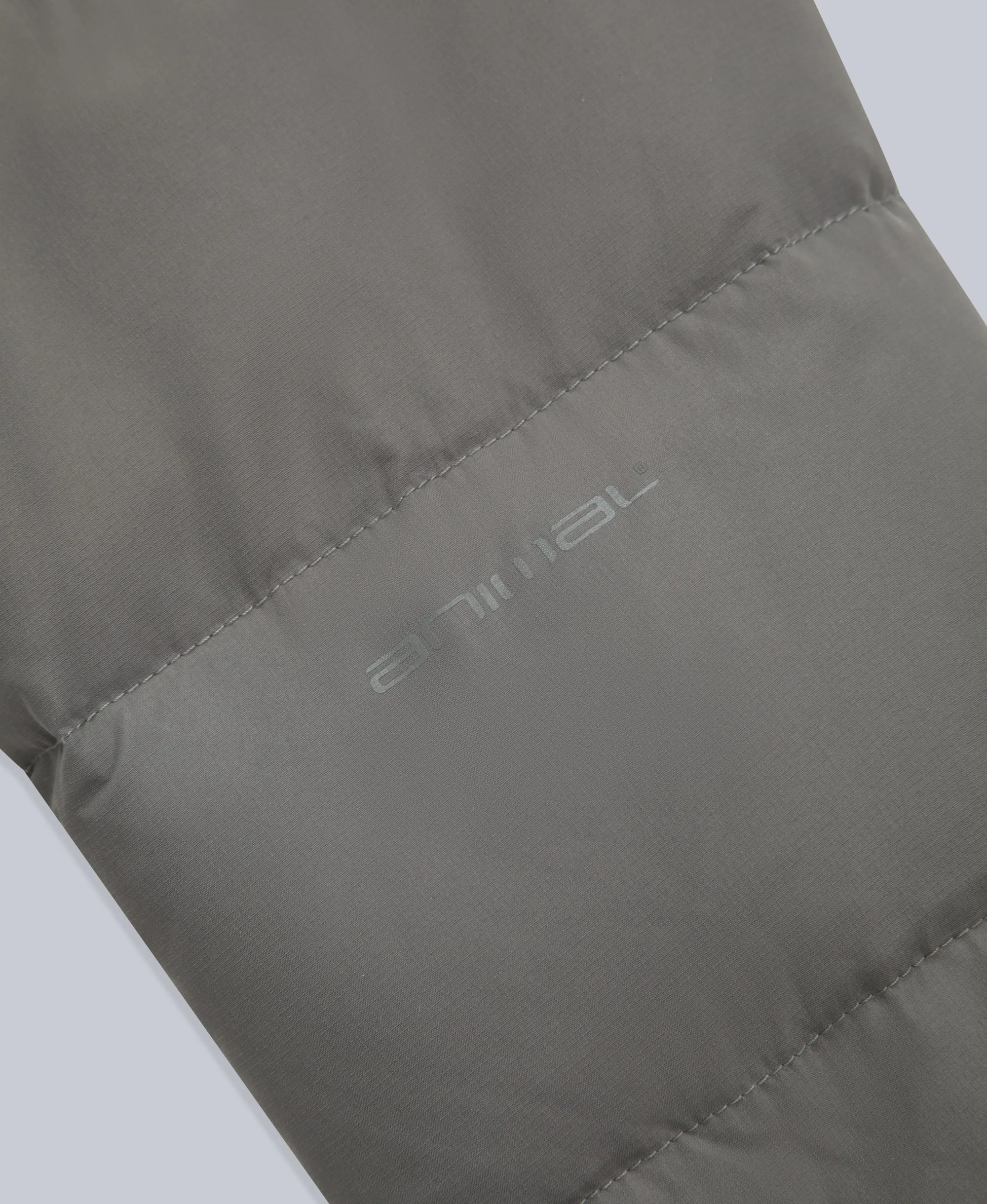 Mens Tech Down Mid Weight Jacket - Dark Khaki - Image 9