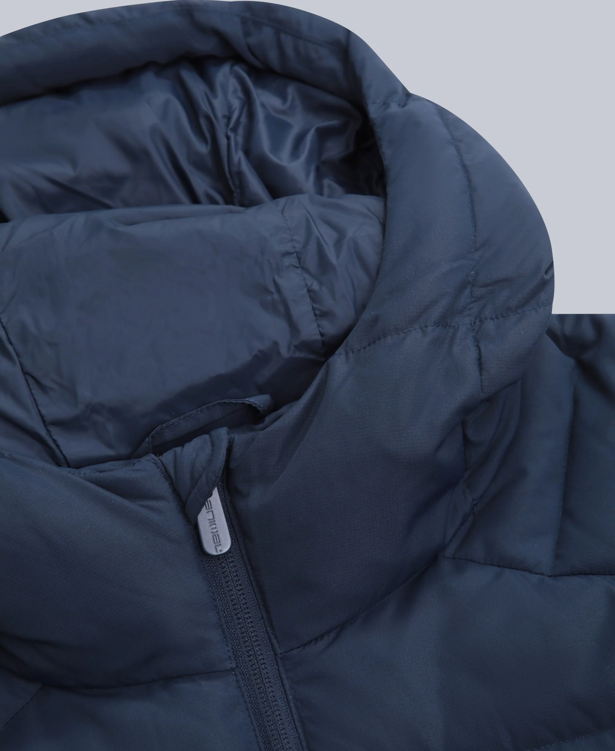Mens Tech Down Mid Weight Jacket - Navy - Image 9