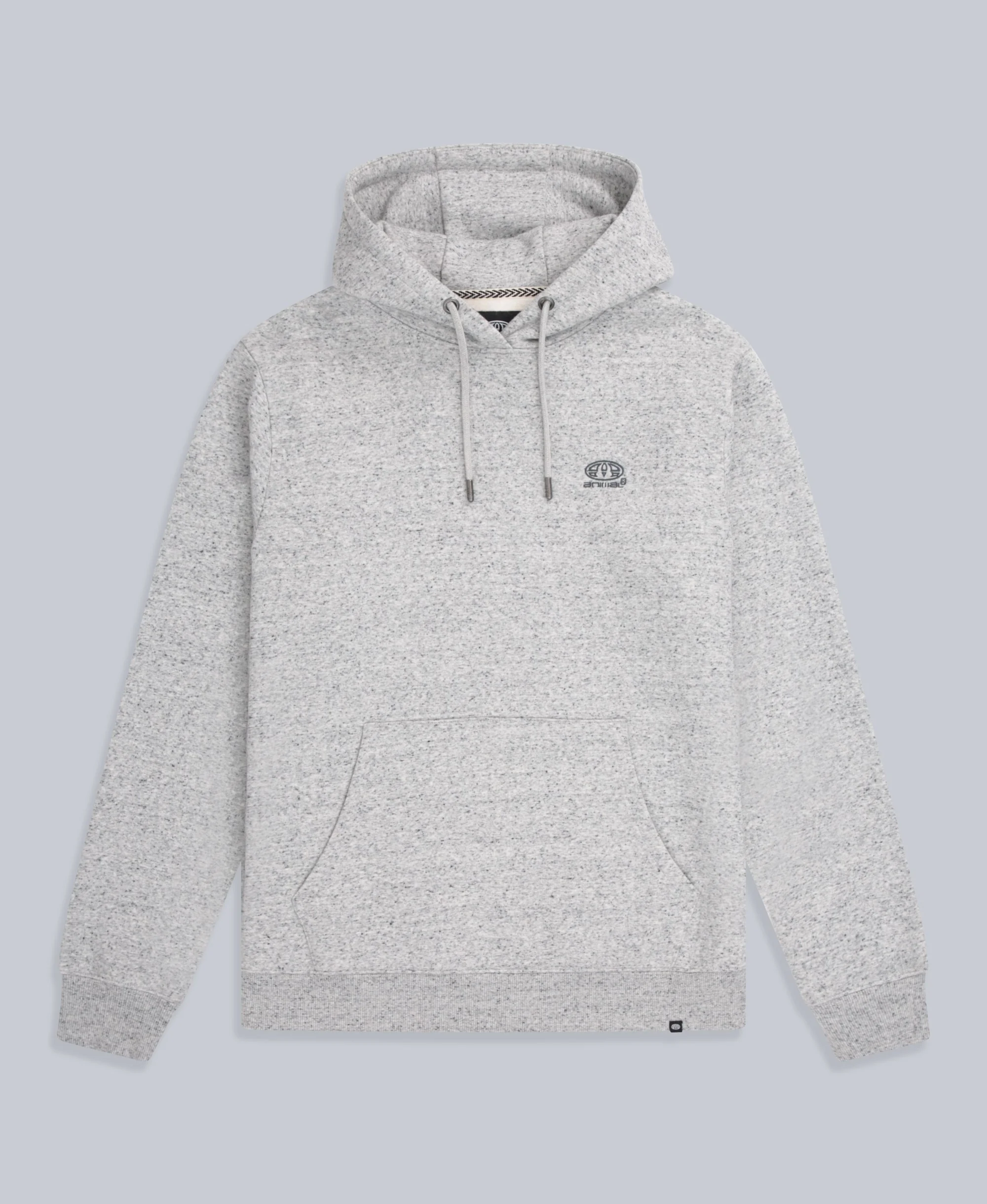 Nick Mens Heavyweight Hoodie - Grey - Image 6