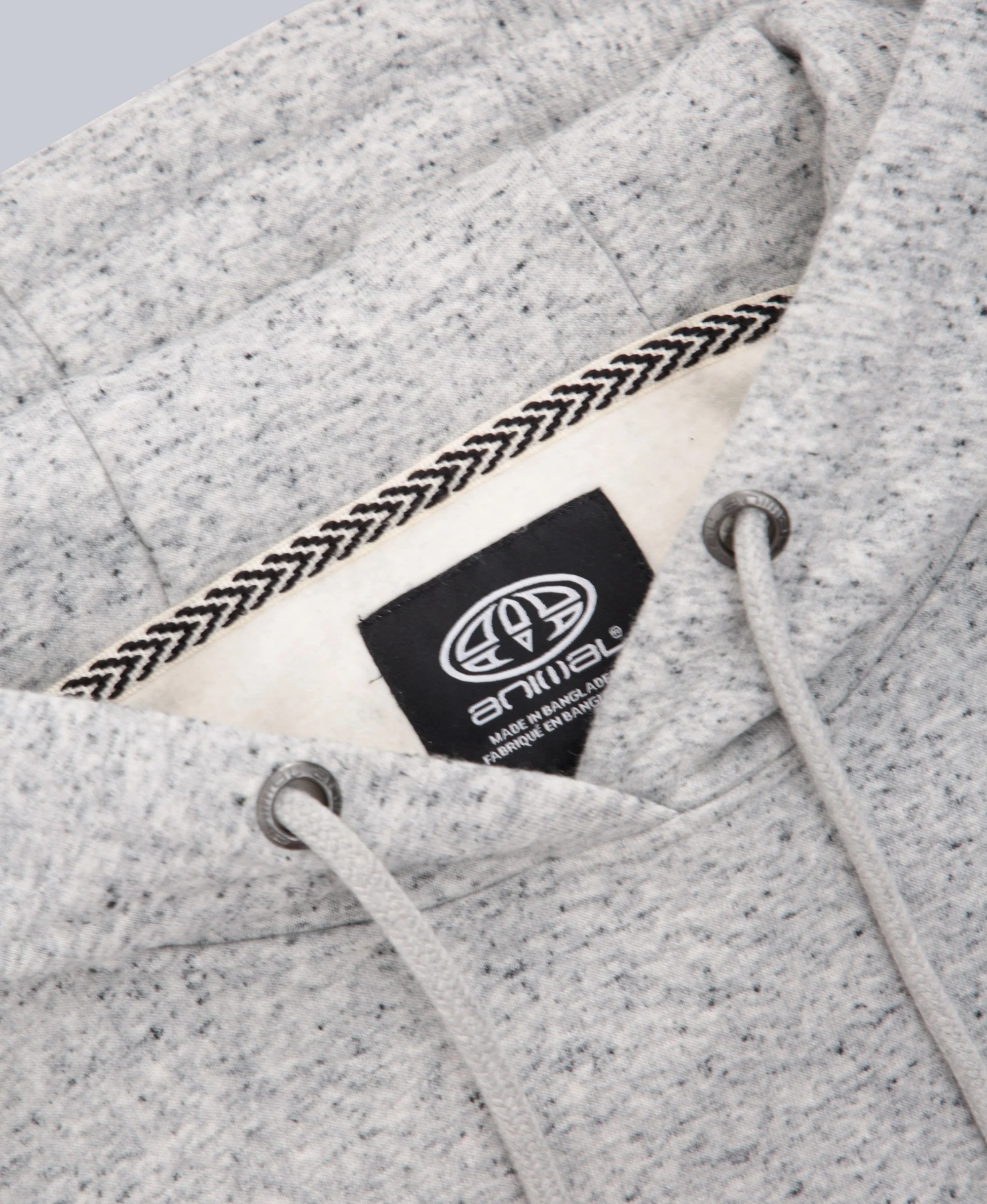 Nick Mens Heavyweight Hoodie - Grey - Image 8