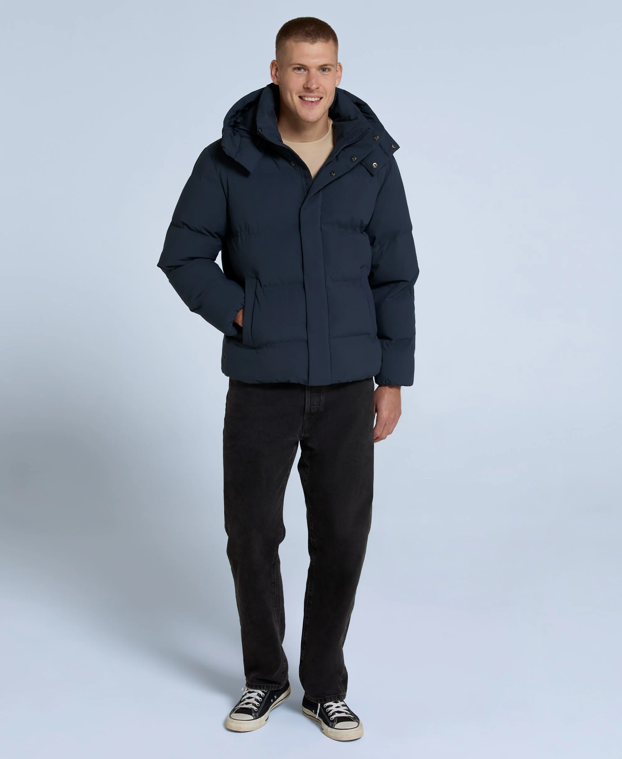Nimbus Mens Padded Jacket - Navy - Image 2
