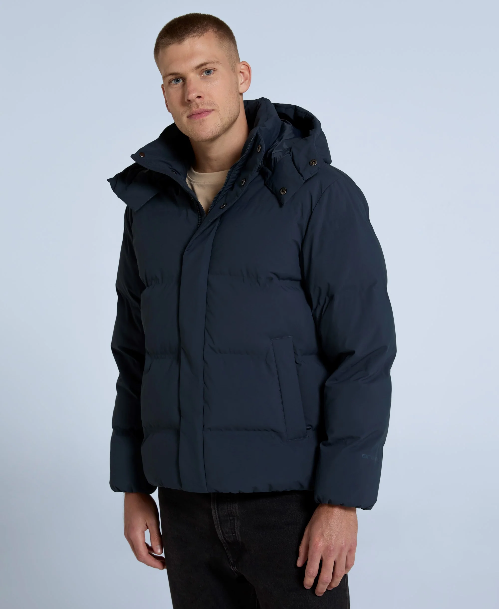 Nimbus Mens Padded Jacket - Navy - Image 3