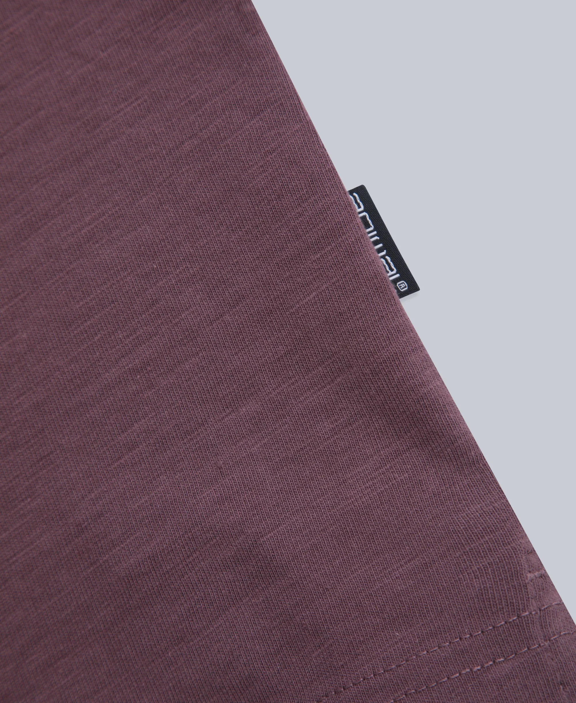 Noah Mens Henley Top - Dark Purple - Image 9