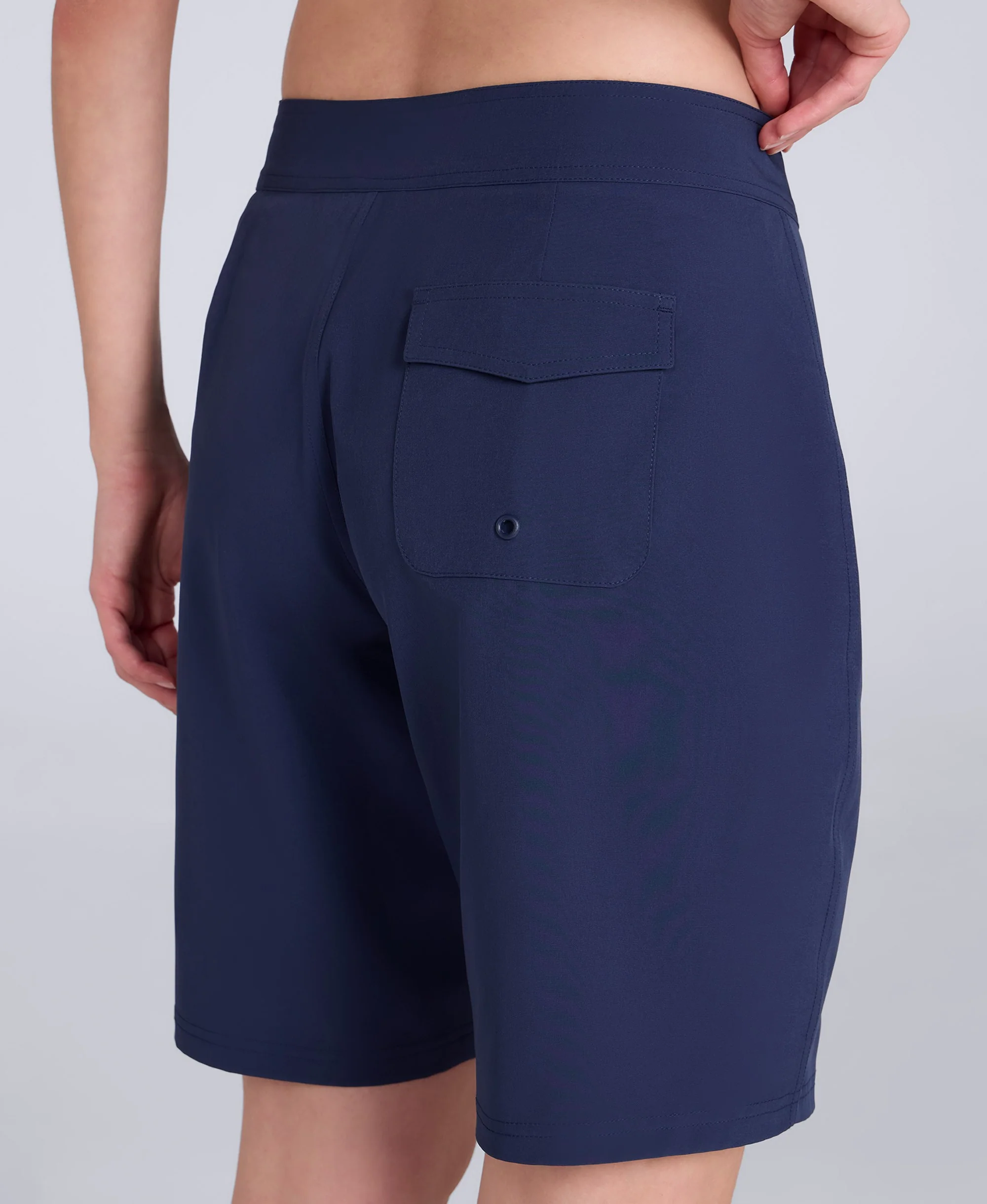 Nora Womens Classic Boardshorts - Navy - Image 3