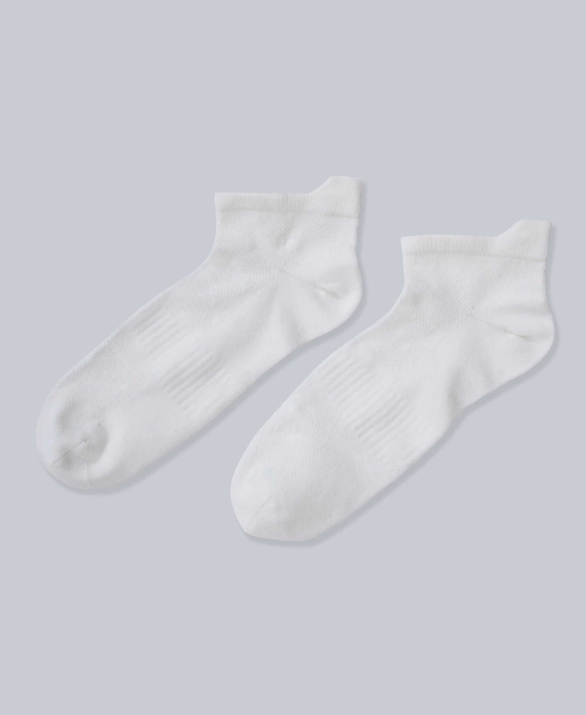 Ocea Womens Lightweight Trainer Socks 3-Pack - Dark Grey - Image 3