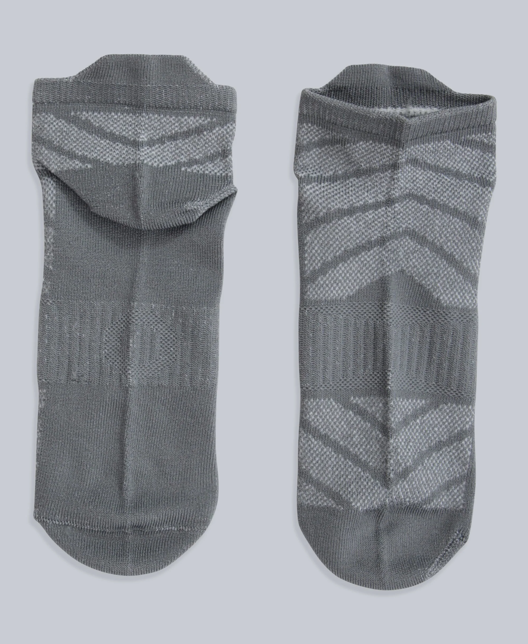 Ocea Womens Lightweight Trainer Socks 3-Pack - Dark Grey - Image 5