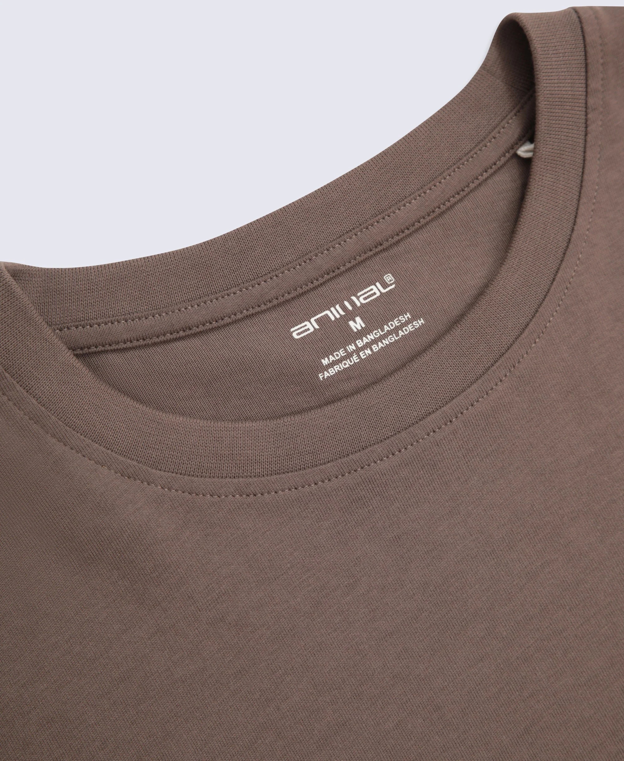 Otis Mens Oversized T-Shirt - Brown - Image 8