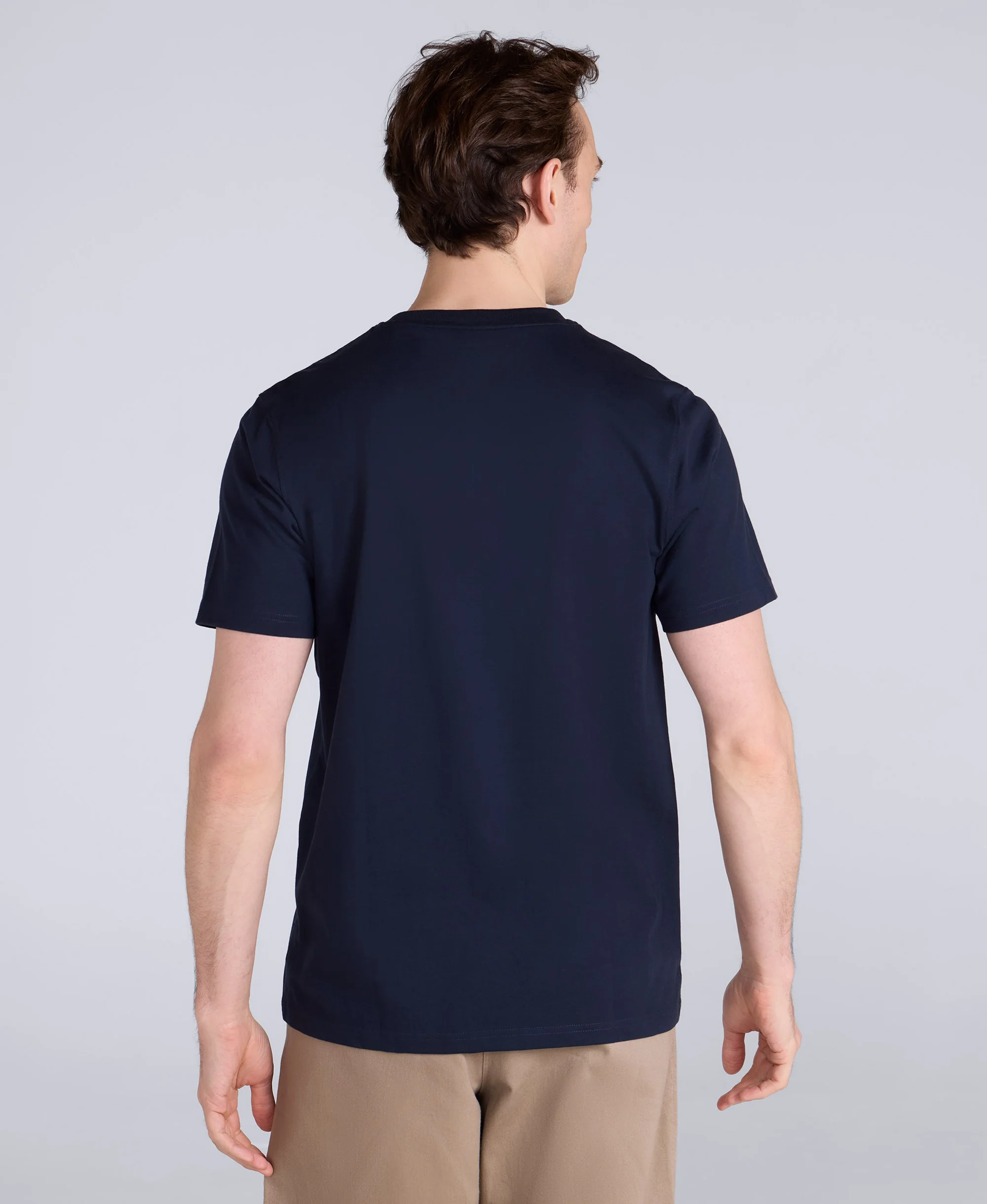 Otis Mens Oversized T-Shirt - Navy - Image 3