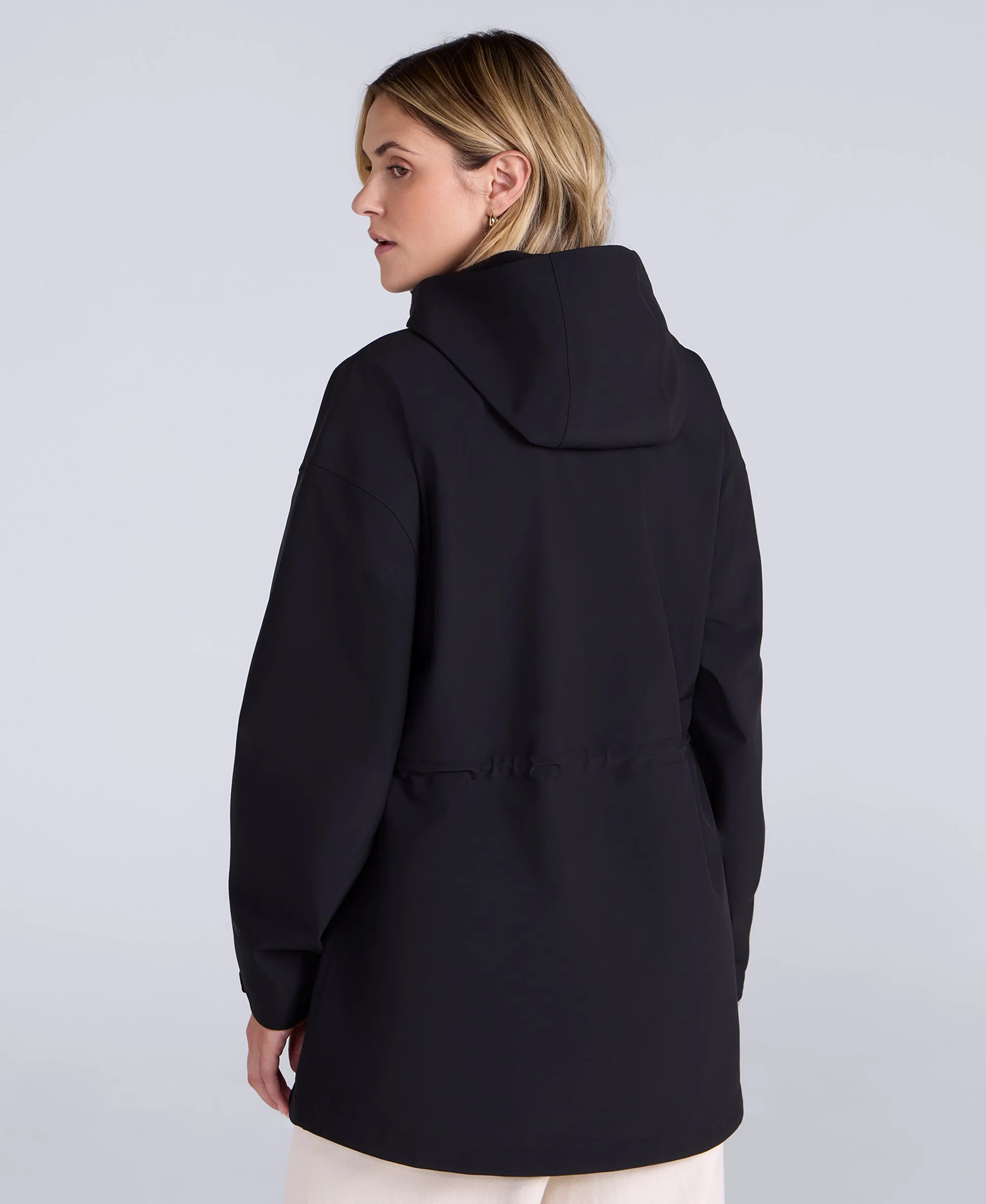 Otterly Womens Softshell Jackets - Black - Image 3
