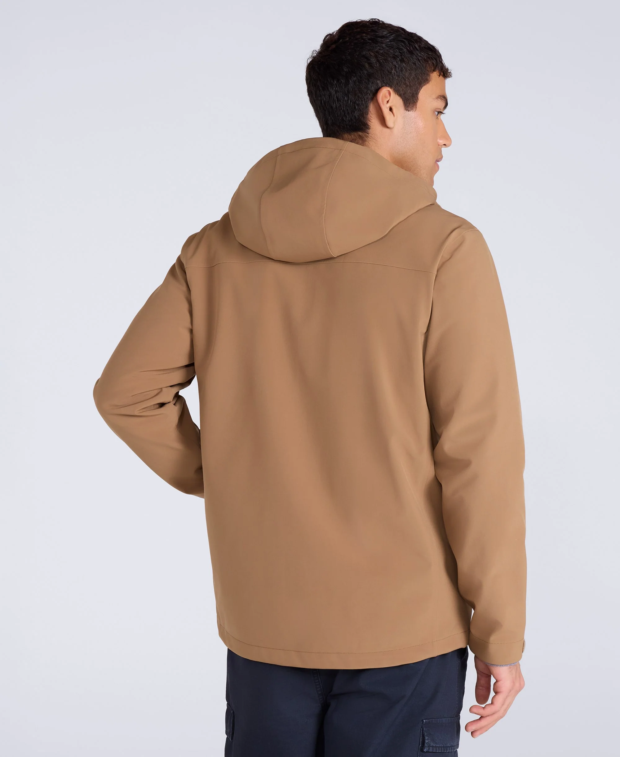 Otto Mens Softshell Jacket - Tan - Image 5