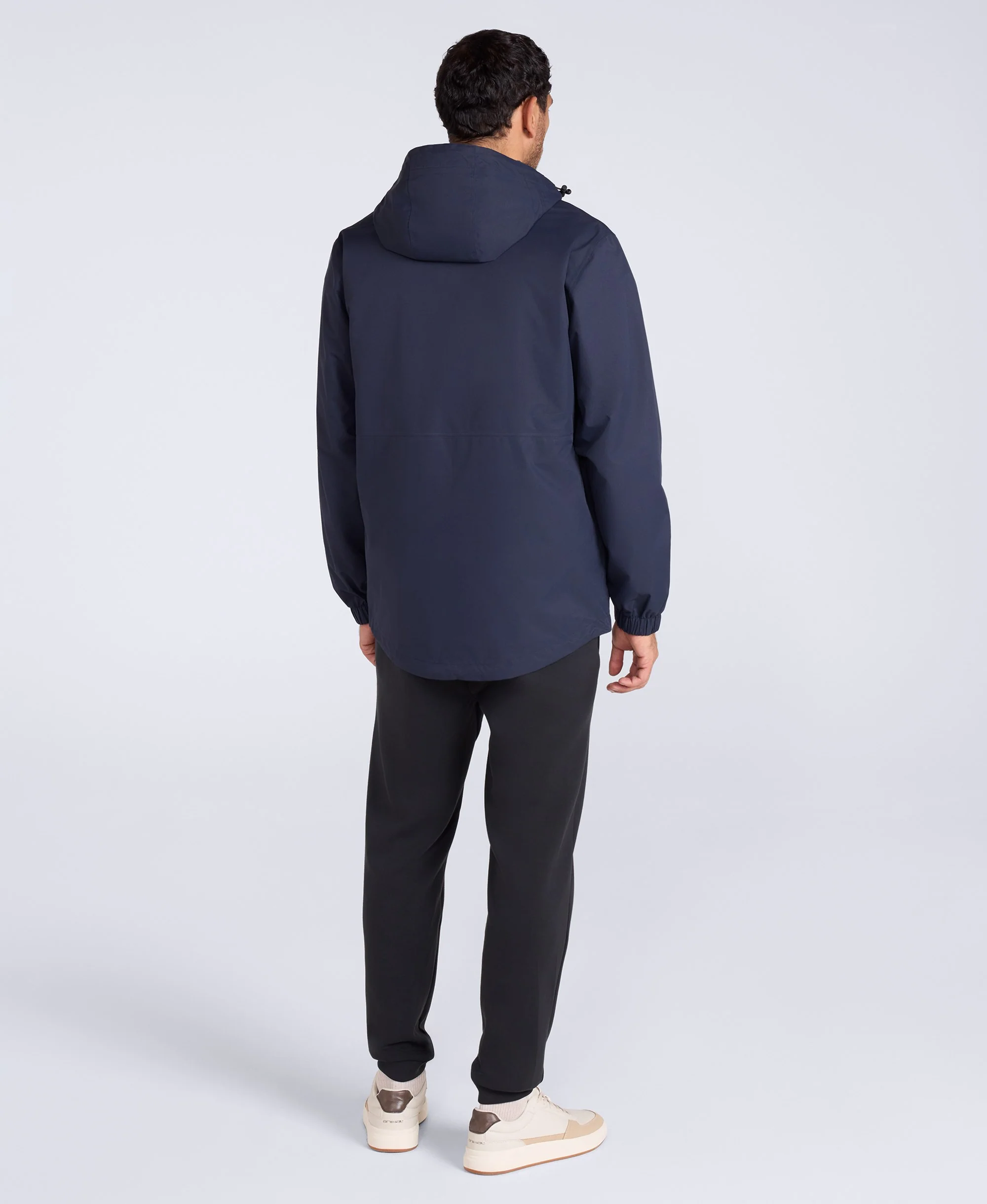Pace Mens Waterproof Packable Jacket - Dark Blue - Image 4