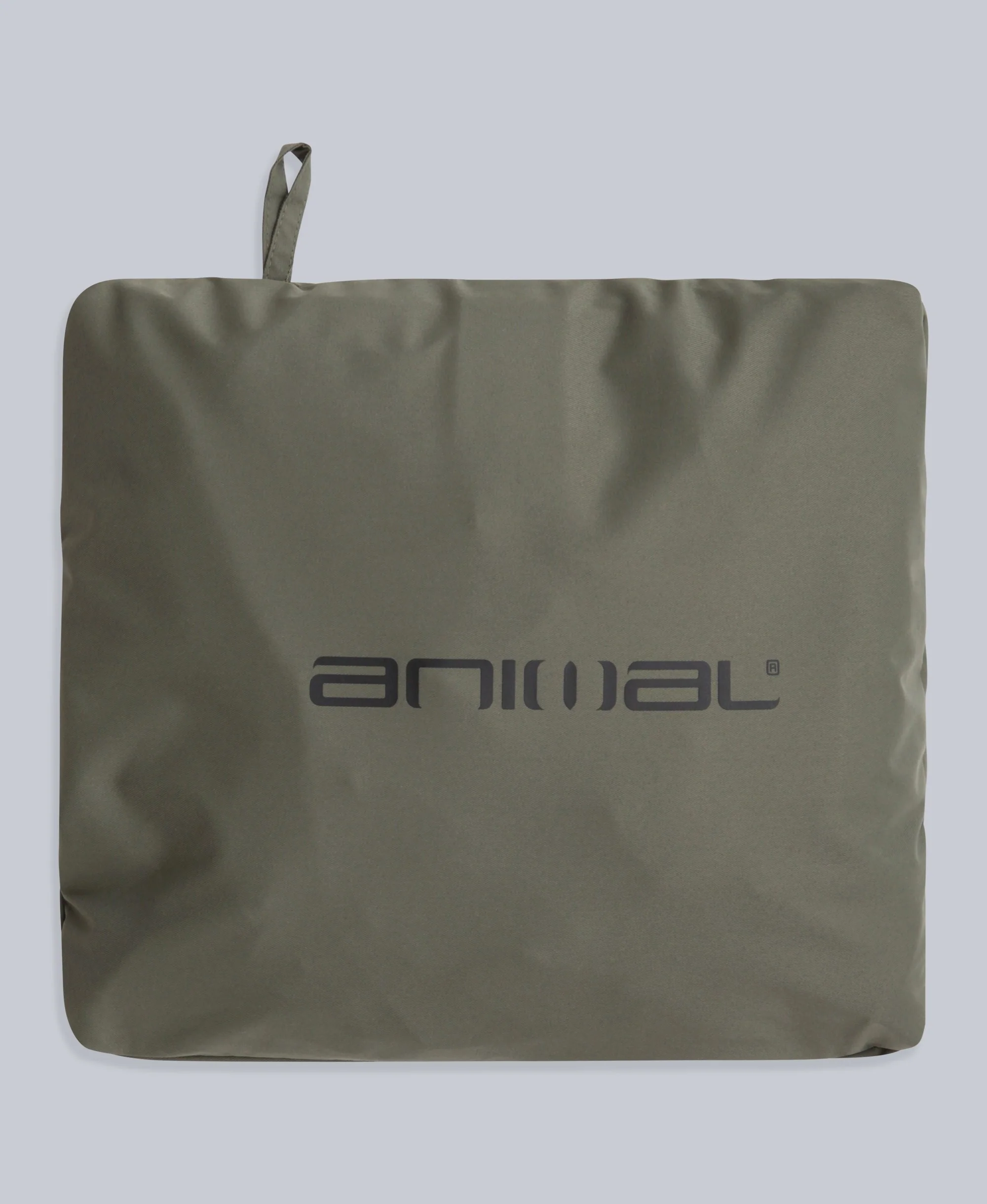 Pace Mens Waterproof Packable Jacket - Khaki - Image 12