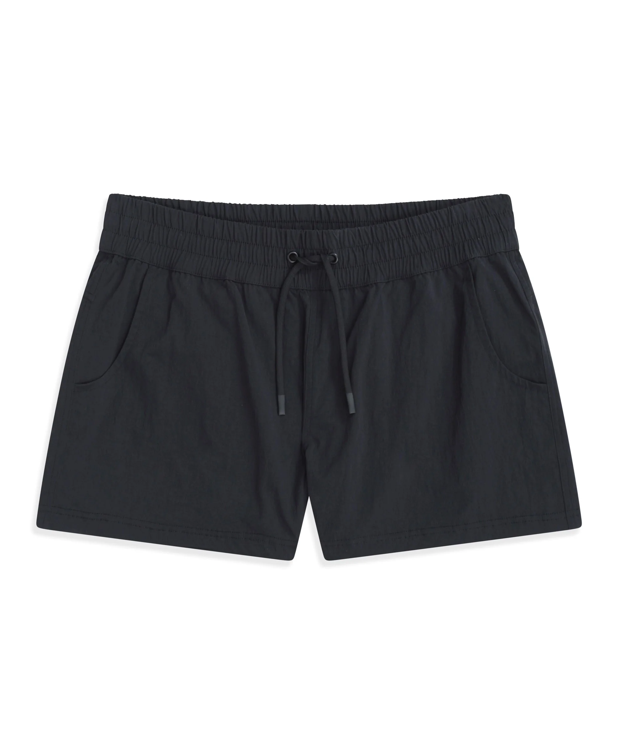 Packable Womens Swim Short - Black - Image 5