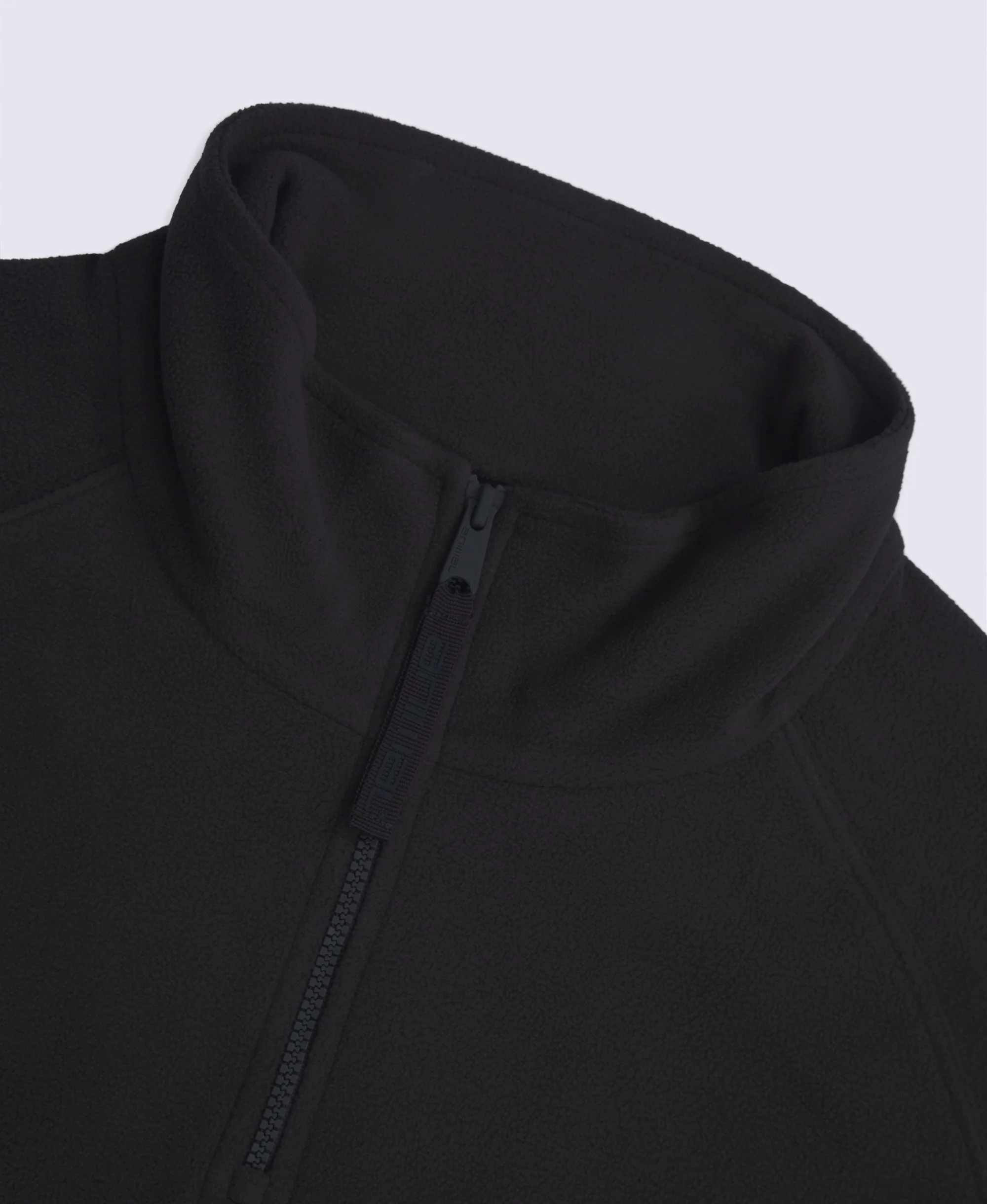 Prague Mens Half-Zip Fleece - Black - Image 3