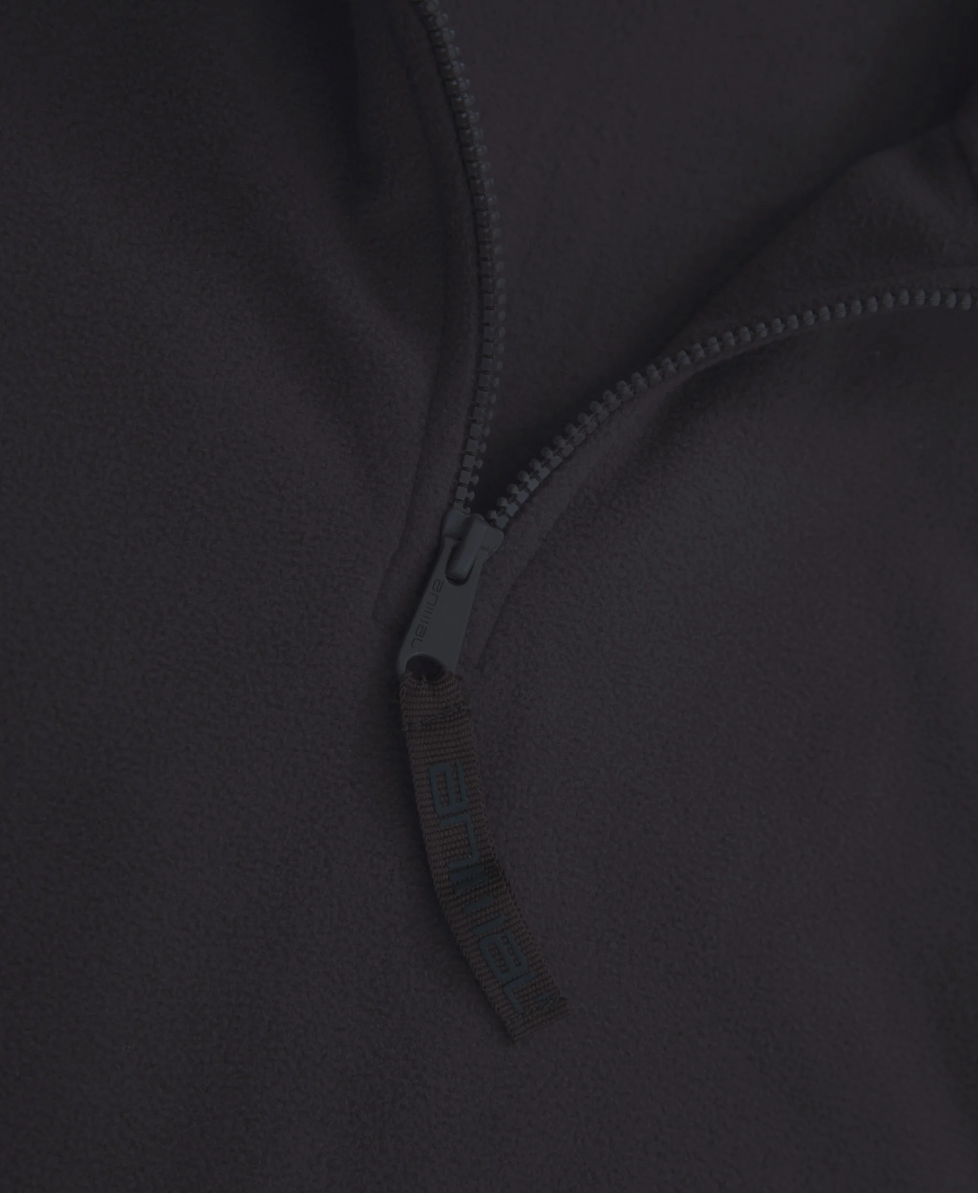 Prague Womens Half-Zip Fleece - Black - Image 5