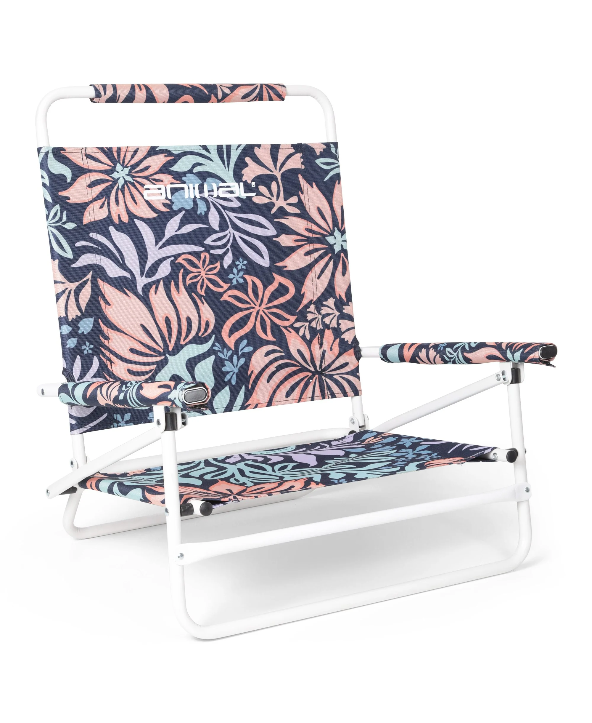 Printed Low Folding Beach Chair - Mixed - Image 6