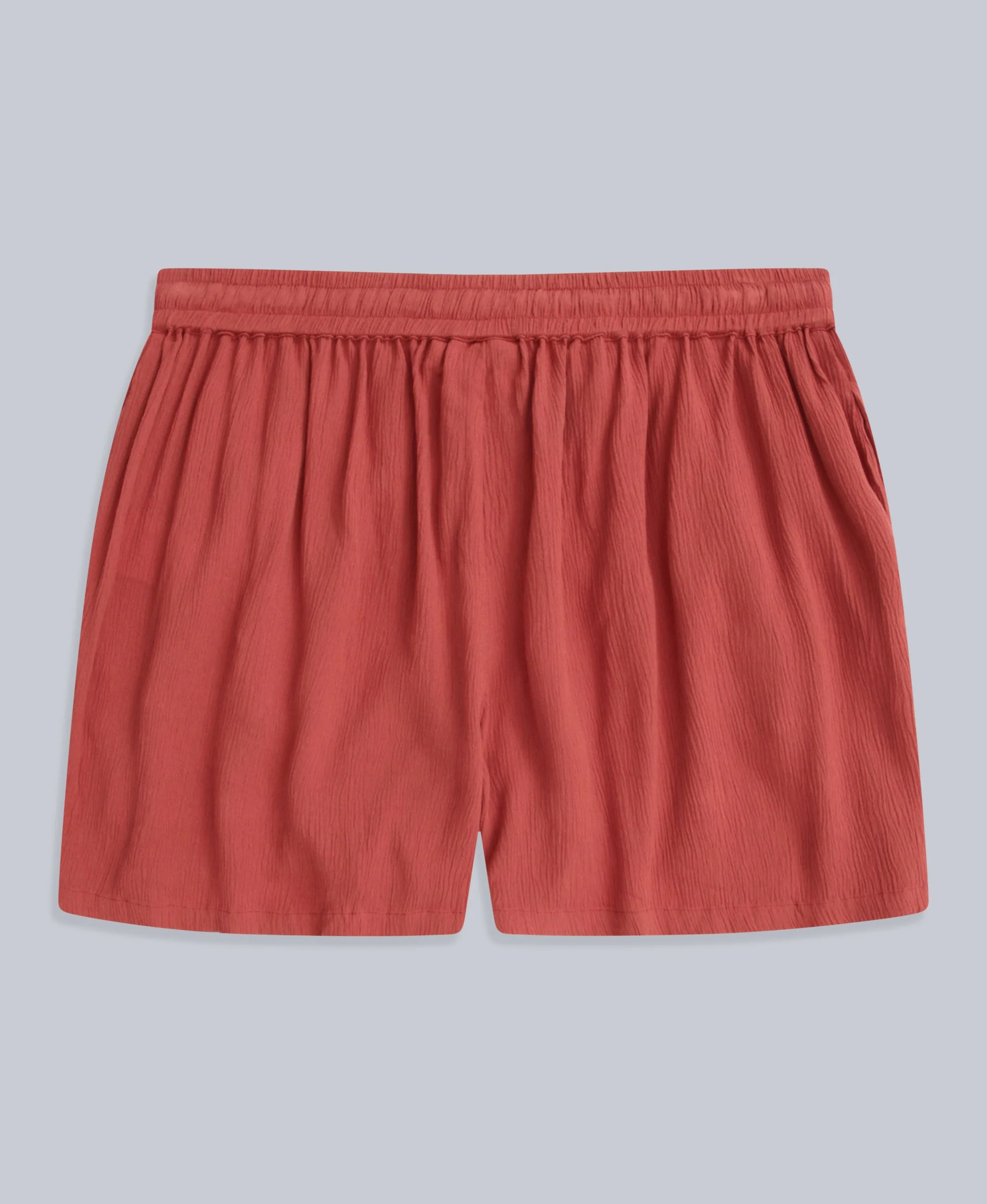 Ria Womens Beach Shorts - Rust - Image 5