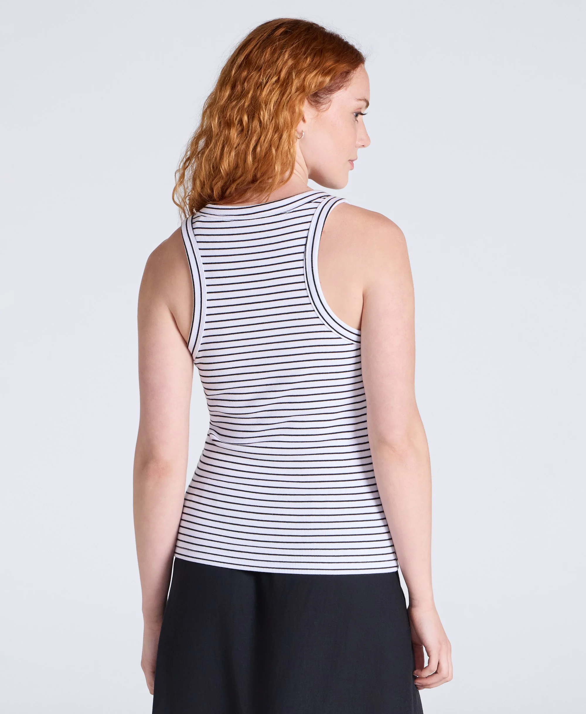 Ribbed Womens Tank Top - Mixed - Image 4