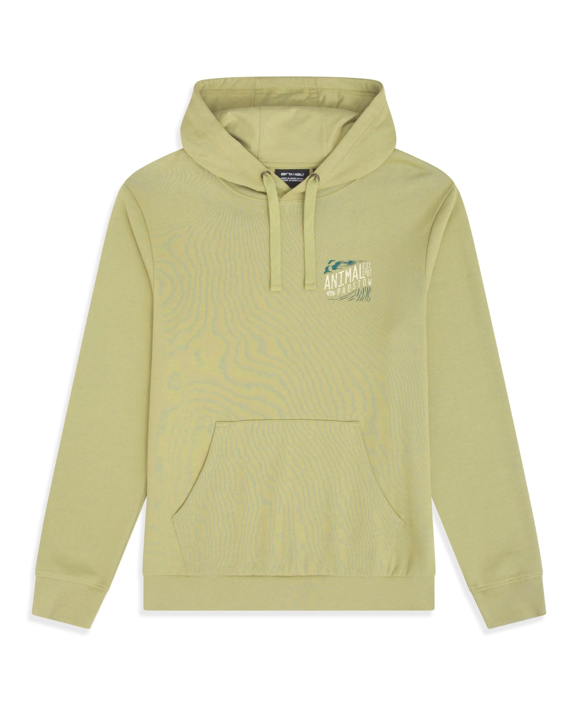 River Mens Padstow Hoodie - Khaki - Image 6